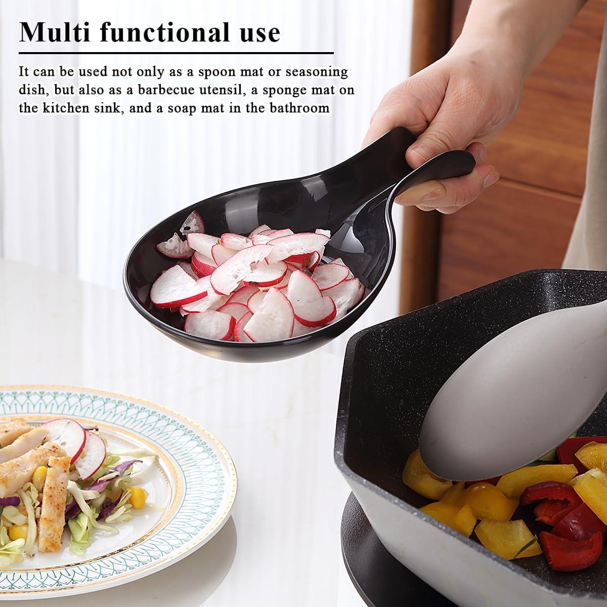 Soporte para Cucharas Kyraton 4 Pack - Plástico Grado Alimenticio