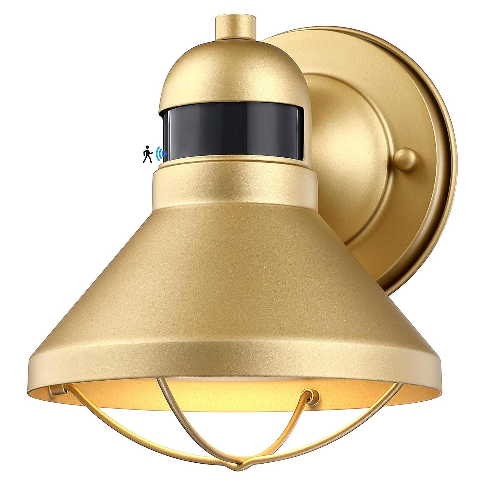 Luz de Granero Exterior LED LONEDRUID con Sensor de Movimiento