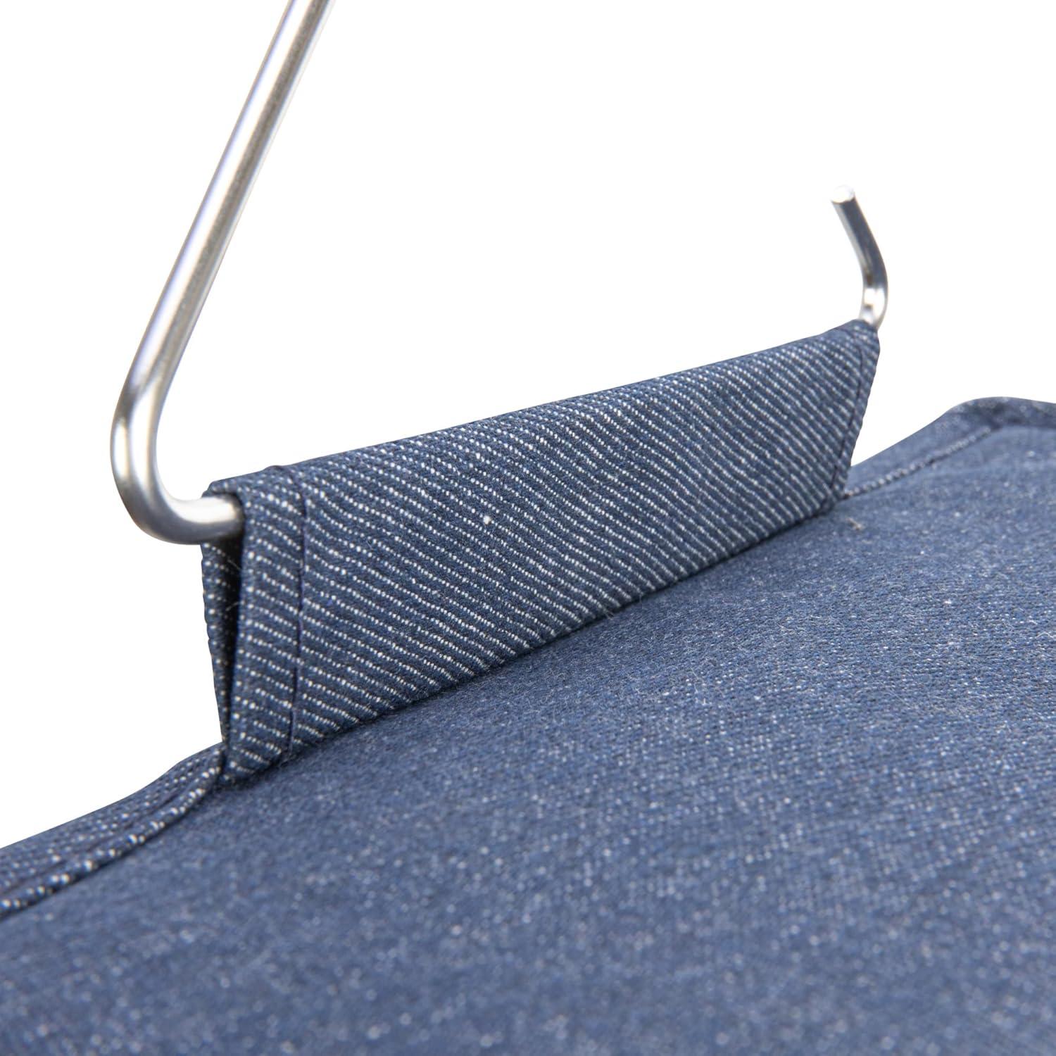 Organizador de Closet Colgante Household Essentials 10 Estantes Mezclilla