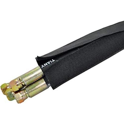 Manga de Nylon de Velcro Electriduct 3 Metros Negro