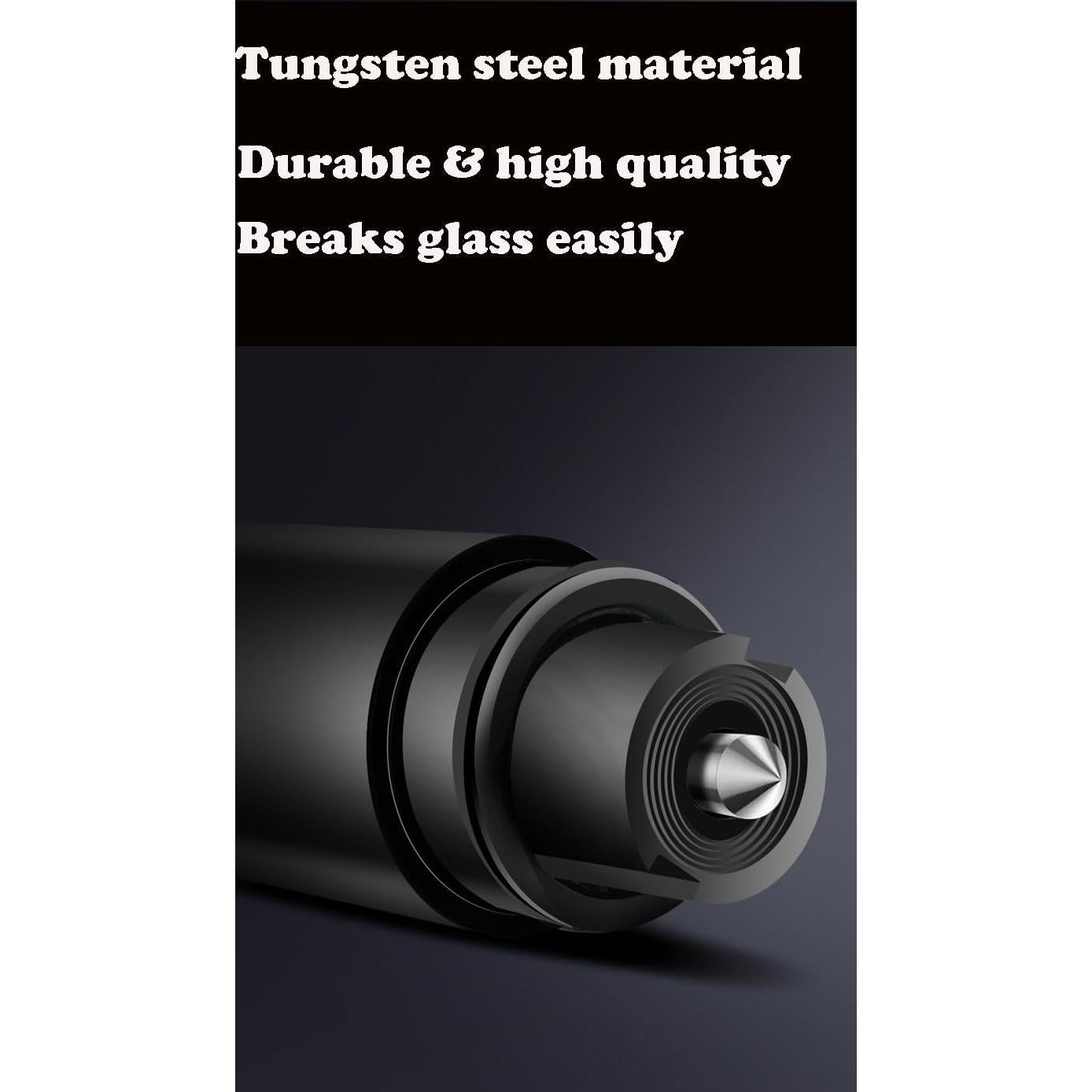 Paquete de 2 Martillos de Seguridad HundRare C003AB Negro