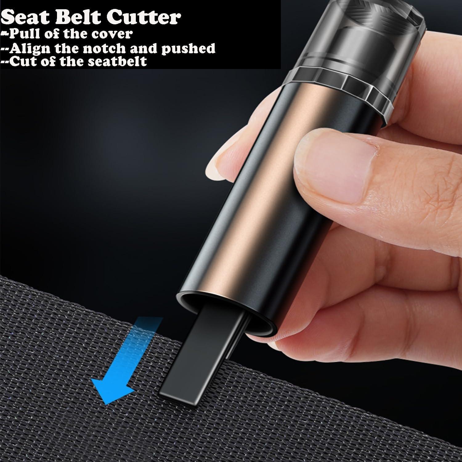 Paquete de 2 Martillos de Seguridad HundRare C003AB Negro