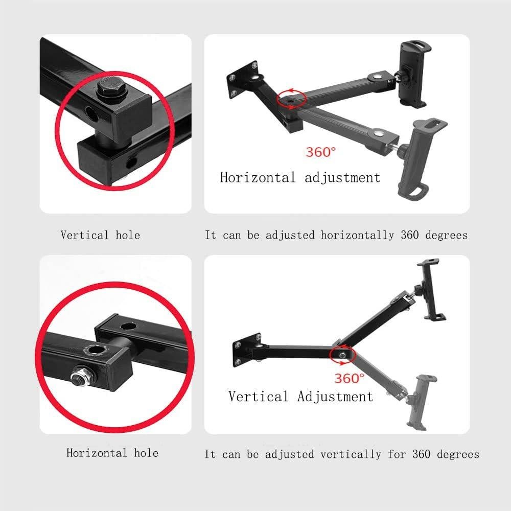 Soporte de Pared para Tableta FUZADEL 360° Ajustable 7-13"