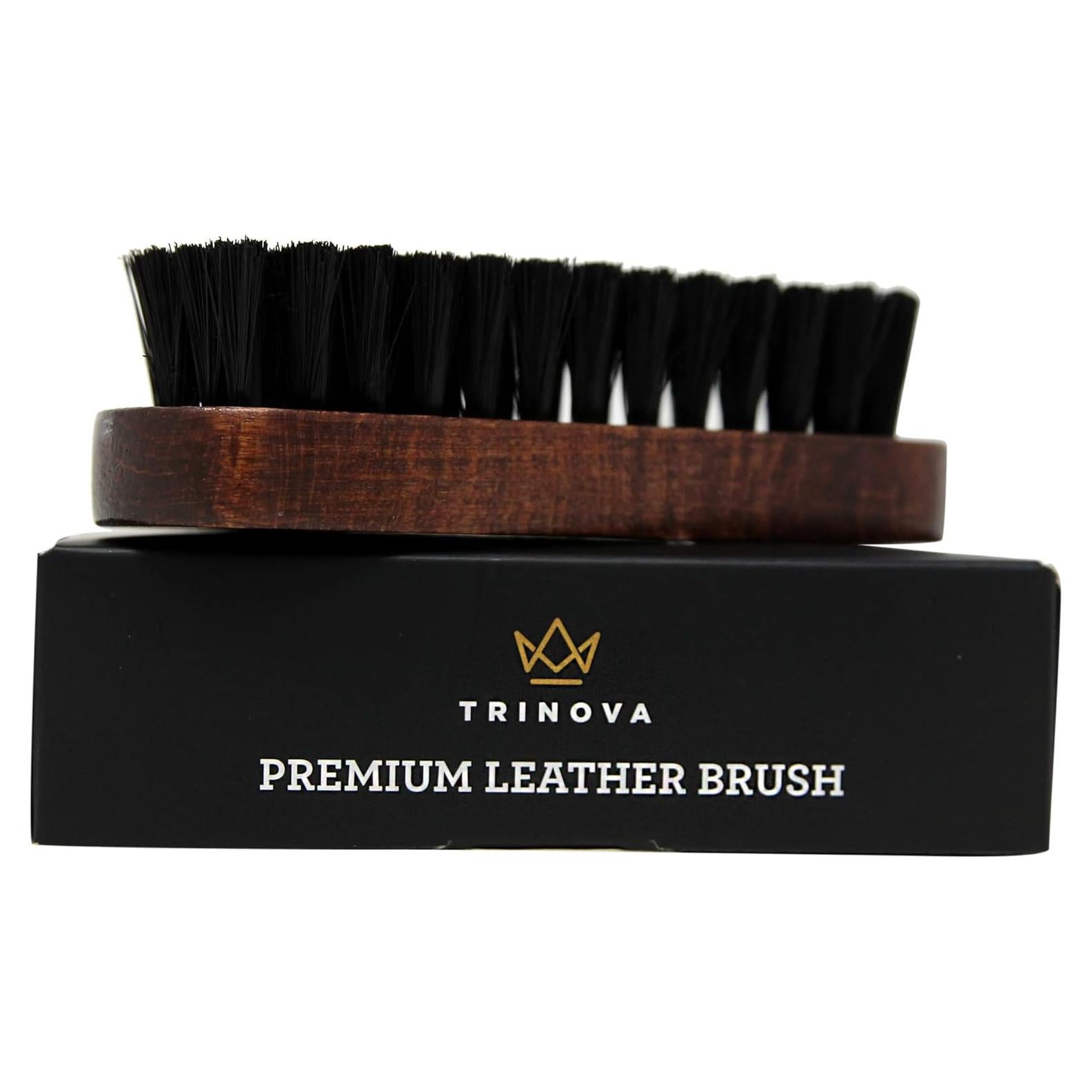Cepillo de Cuero TriNova para Limpiar Muebles y Zapatos