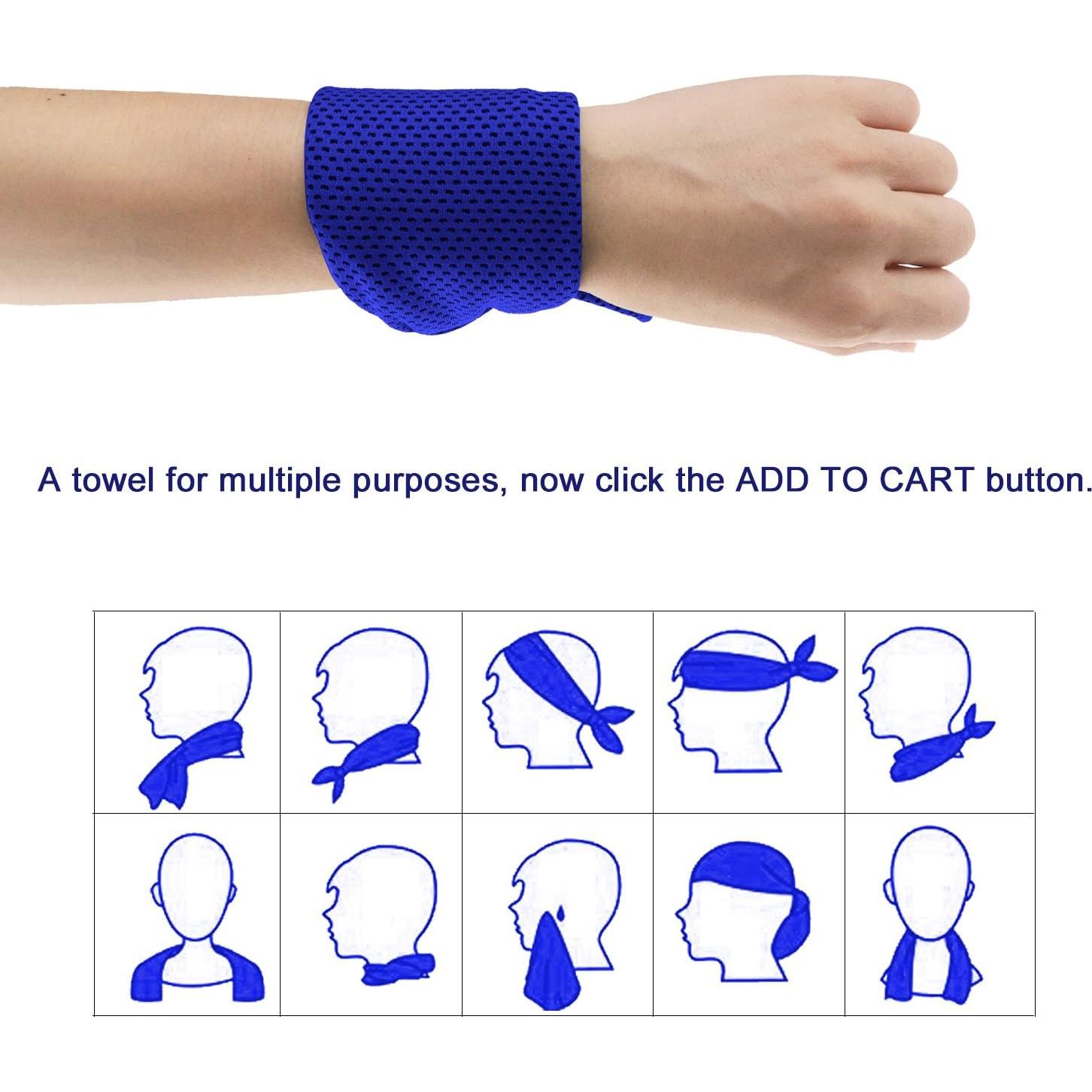 Toalla Enfriadora Tagefa 20 Unidades 101.6x30.5cm Fibra
