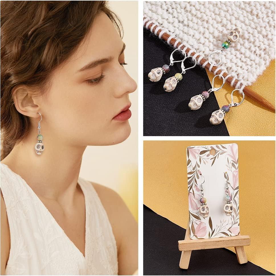 Marcadores de Puntos NBEADS 15 Pcs Calavera Acrílico Colorido