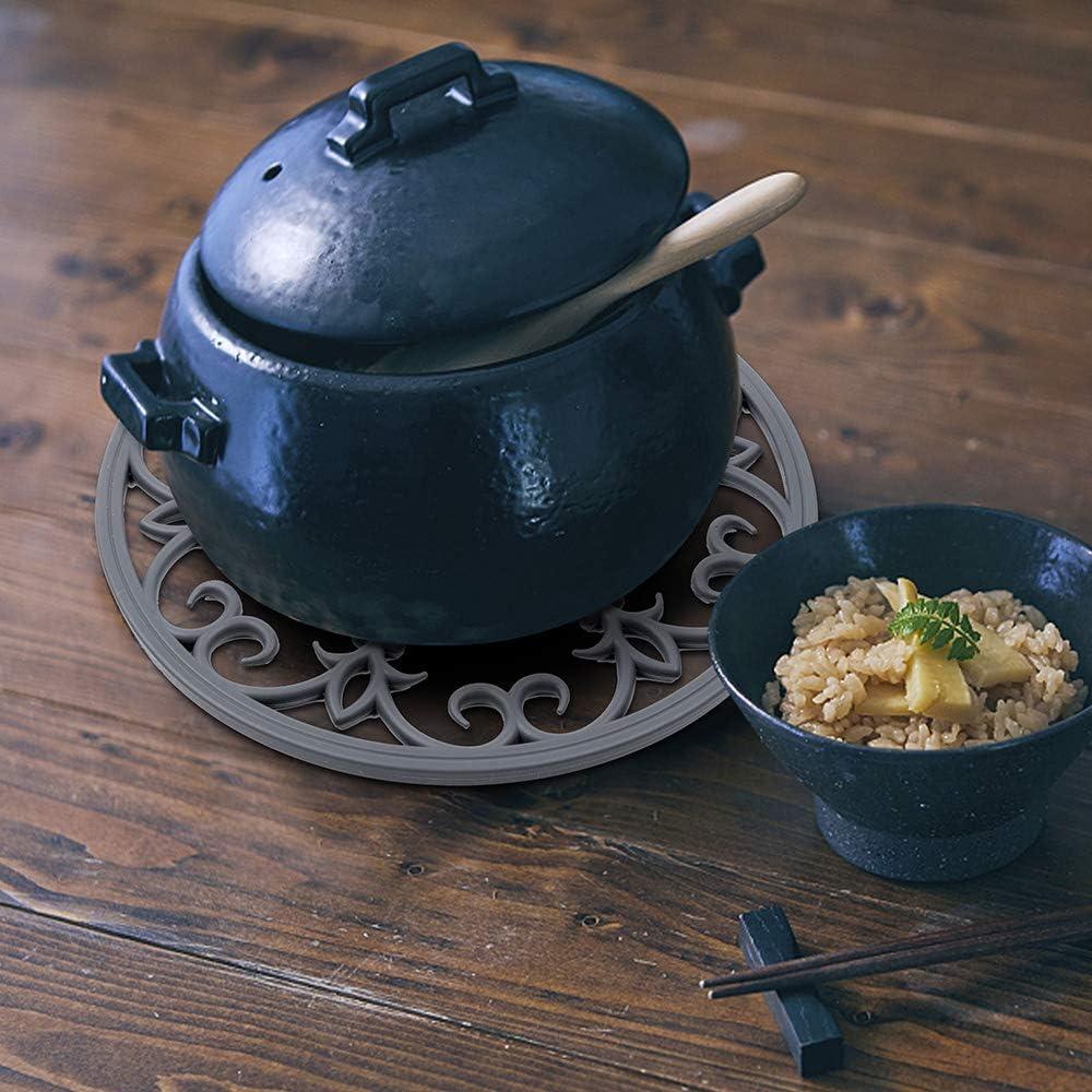 Trivete de Silicona IYYI Antideslizante 20 cm Negro