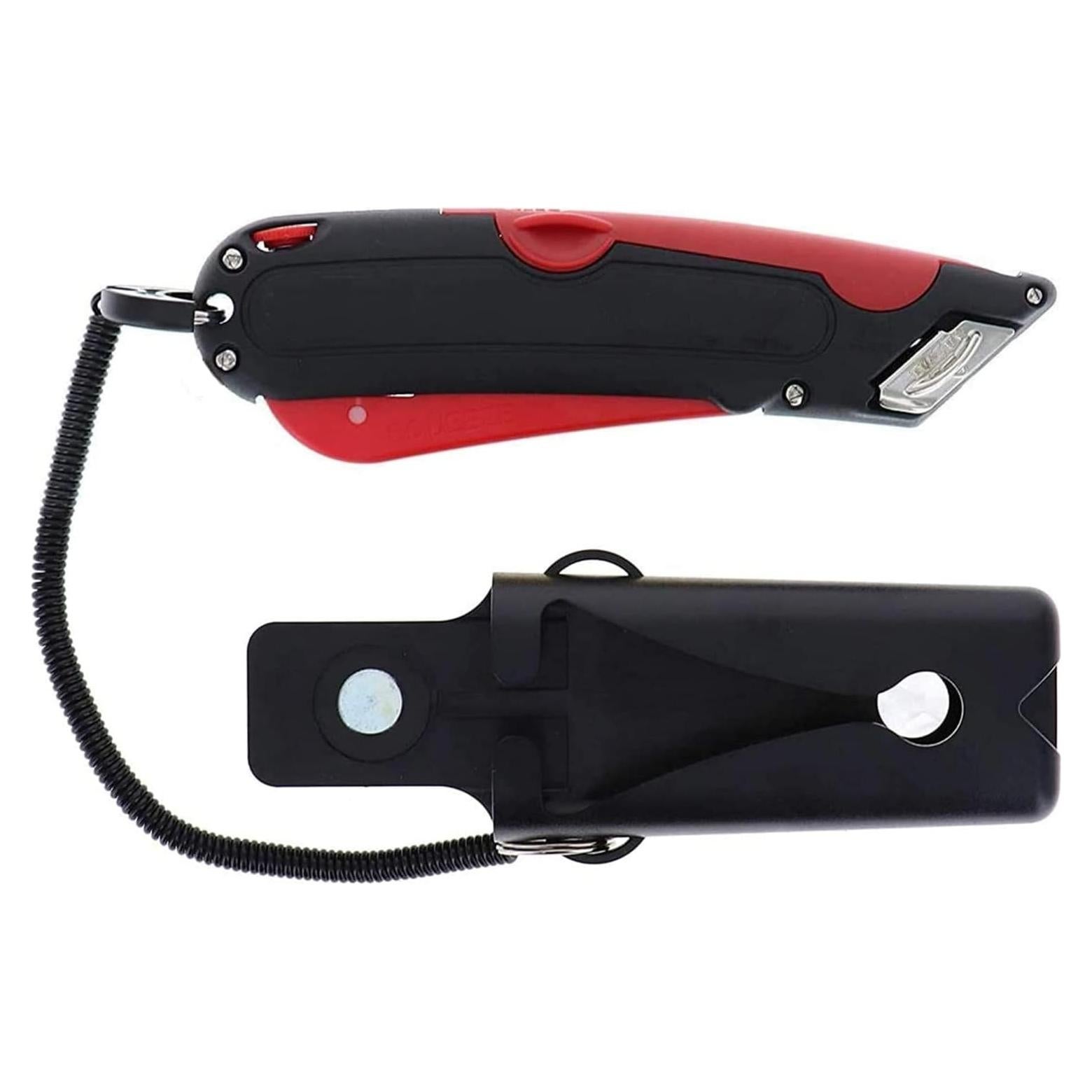 Cortador de Caja de Seguridad Veltec EZ-1000 Rojo Retráctil