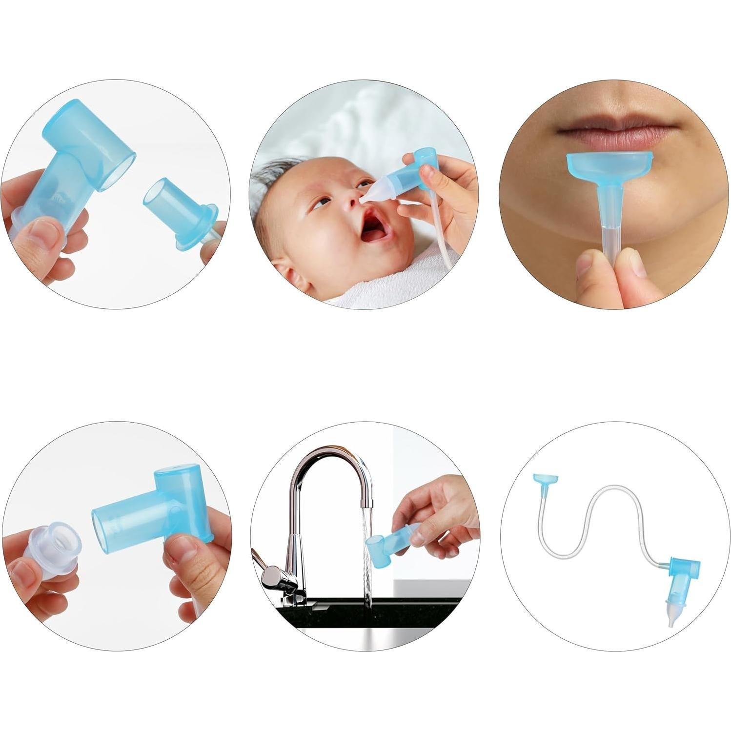 Aspirador Nasal para Bebés Mr. Pen - Succión Suave y Efectiva