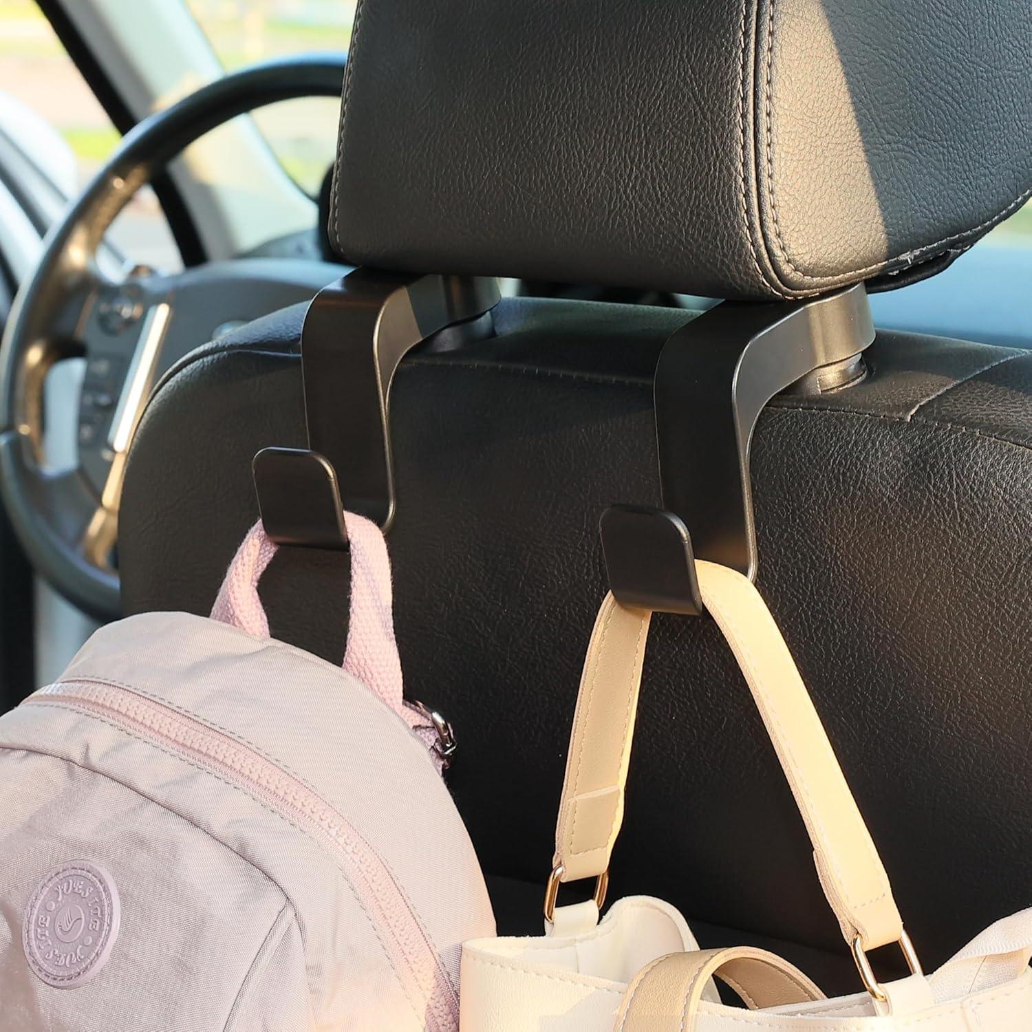 Ganchos para Asiento de Auto Amooca - Organizador Reposacabezas 2 Pzs