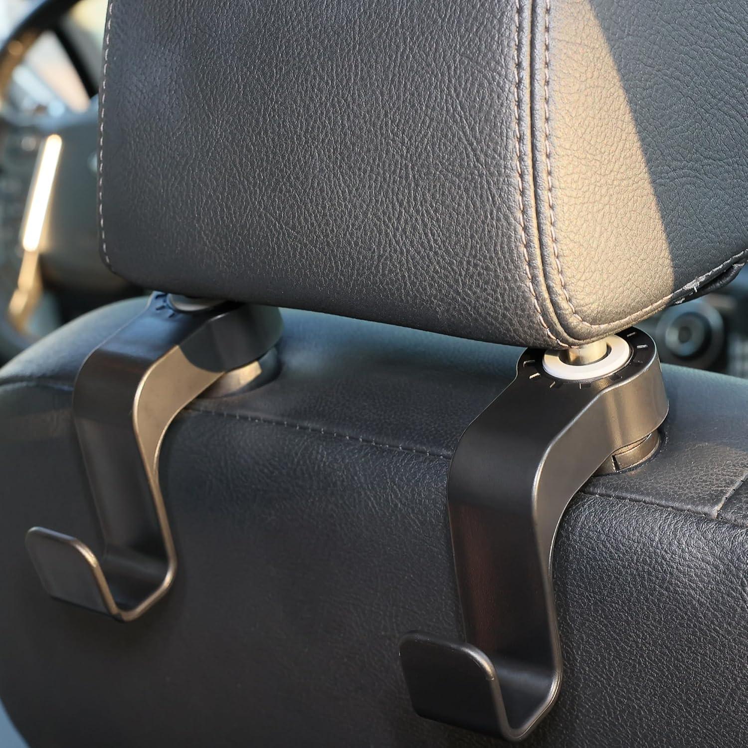 Ganchos para Asiento de Auto Amooca - Organizador Reposacabezas 2 Pzs