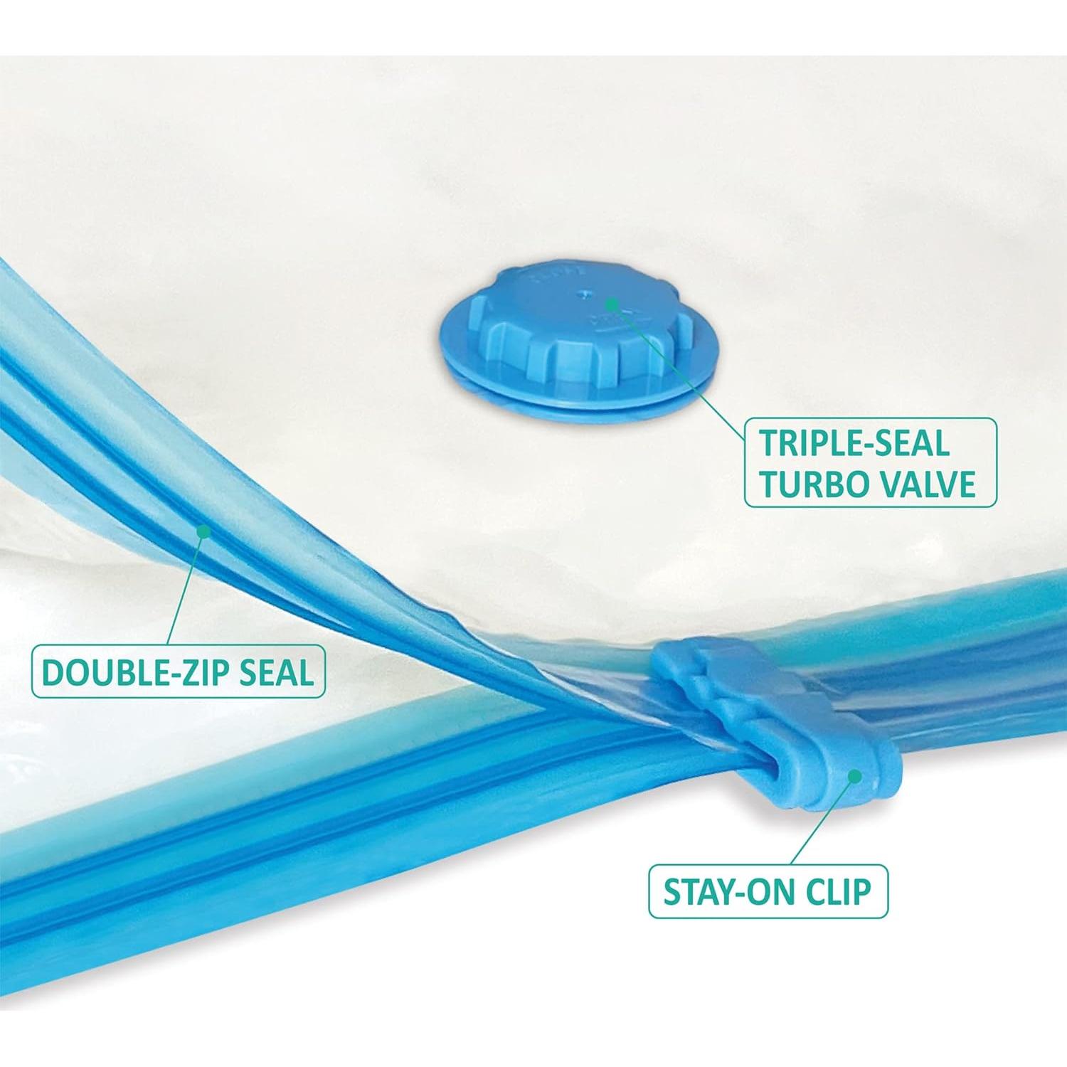 Bolsas de Almacenamiento al Vacío MattEasy 6 Pequeñas 60x40cm