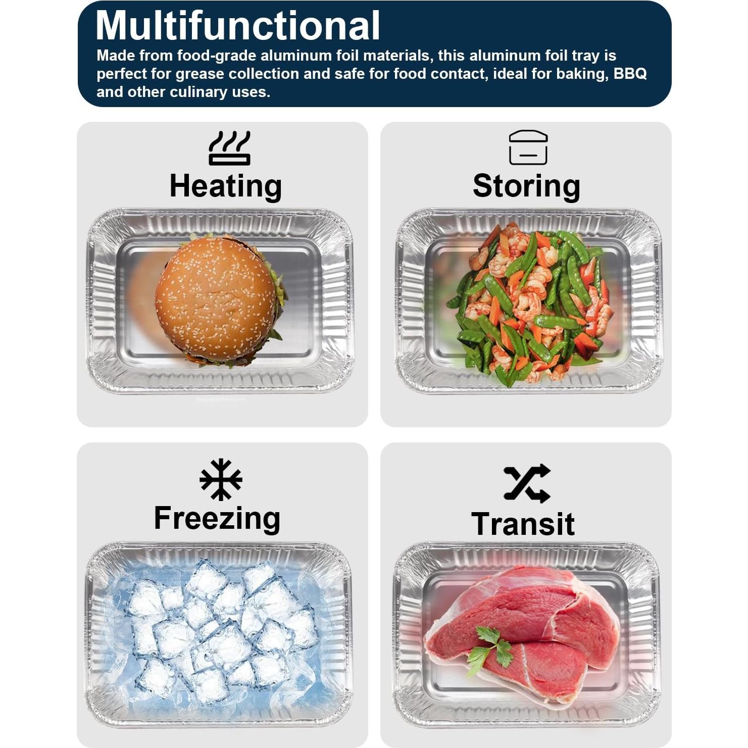 Bandejas de Goteo Desechables Matchwaves para Parrillas Weber - 20 Pcs