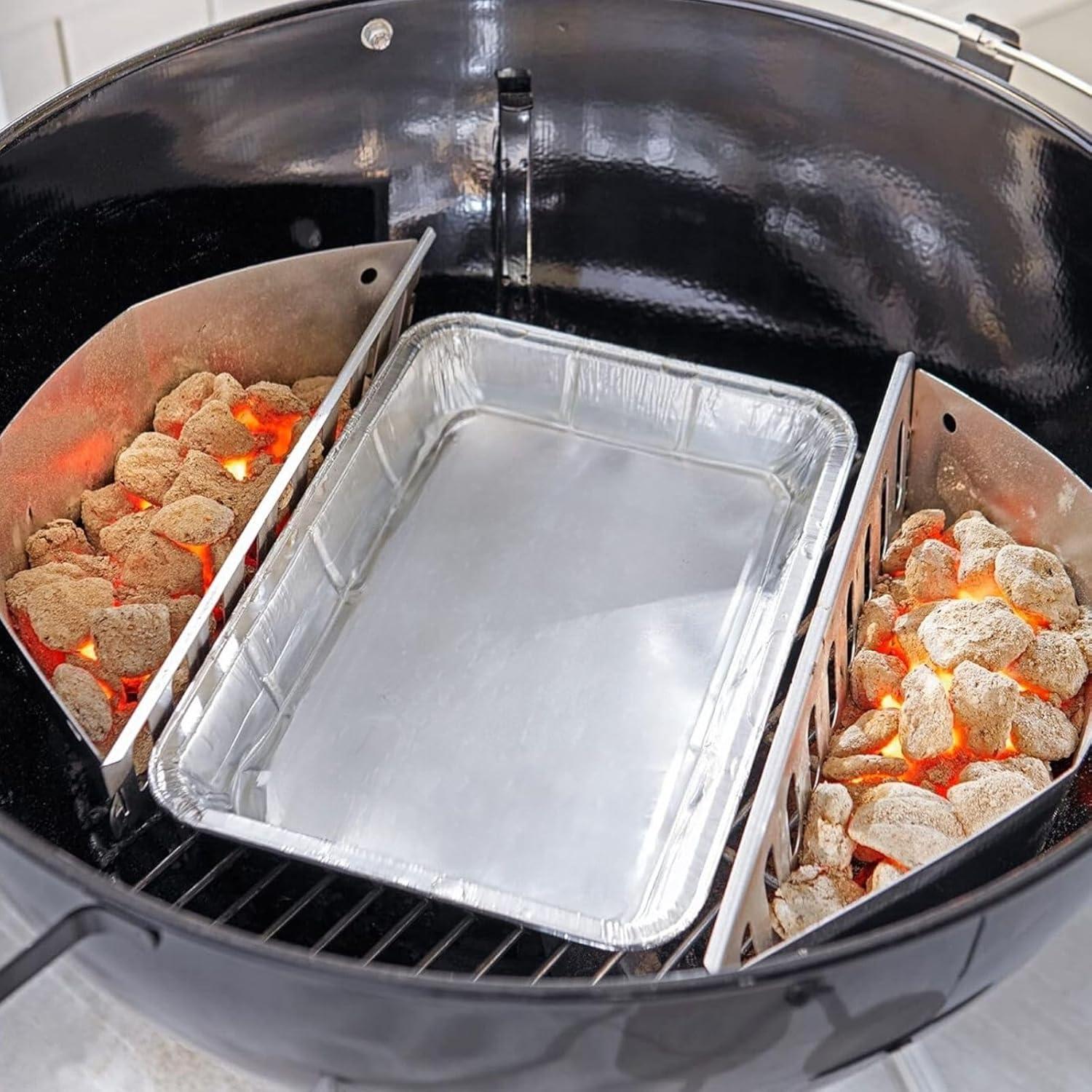 Bandejas de Goteo Desechables Matchwaves para Parrillas Weber - 20 Pcs