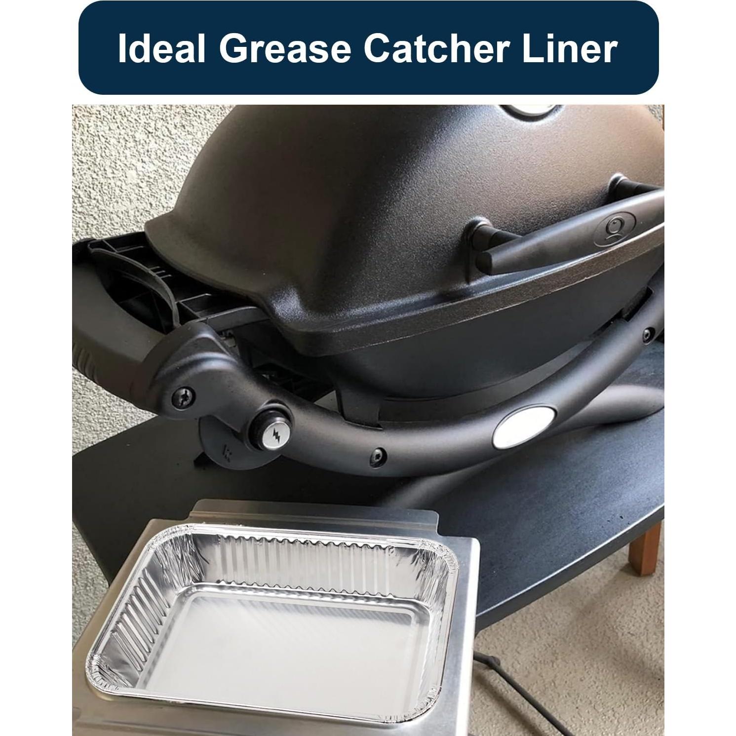 Bandejas de Goteo Desechables Matchwaves para Parrillas Weber - 20 Pcs