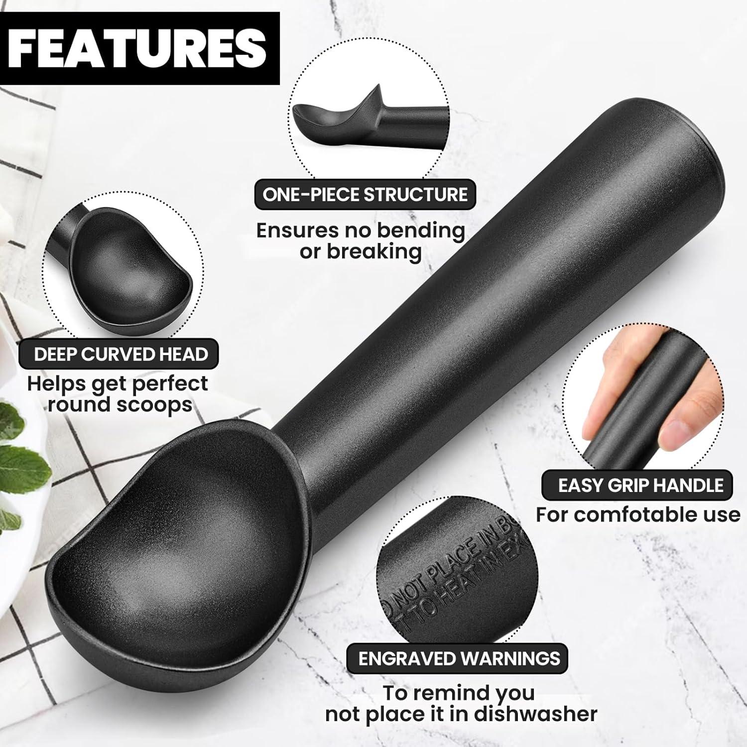 Cuchara de Helado CUNSENR de Aluminio Antiadherente 17.8 cm