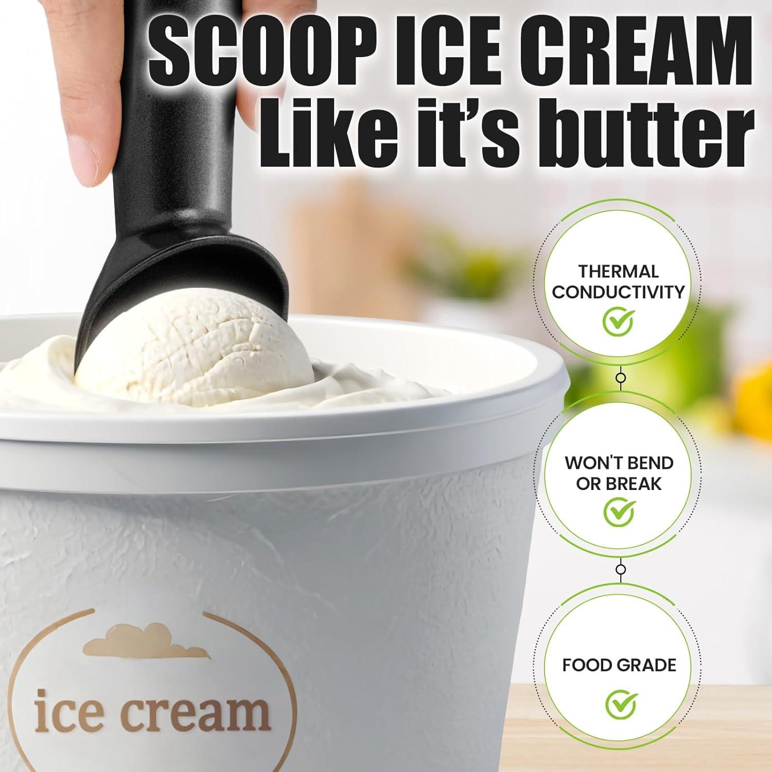 Cuchara de Helado CUNSENR de Aluminio Antiadherente 17.8 cm