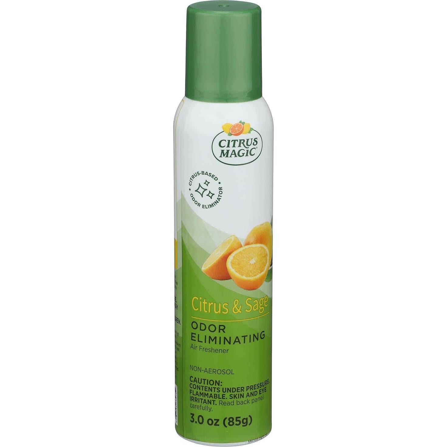 Spray Ambientador Citrus Magic 85g - Cítricos y Salvia, 3 Pzas
