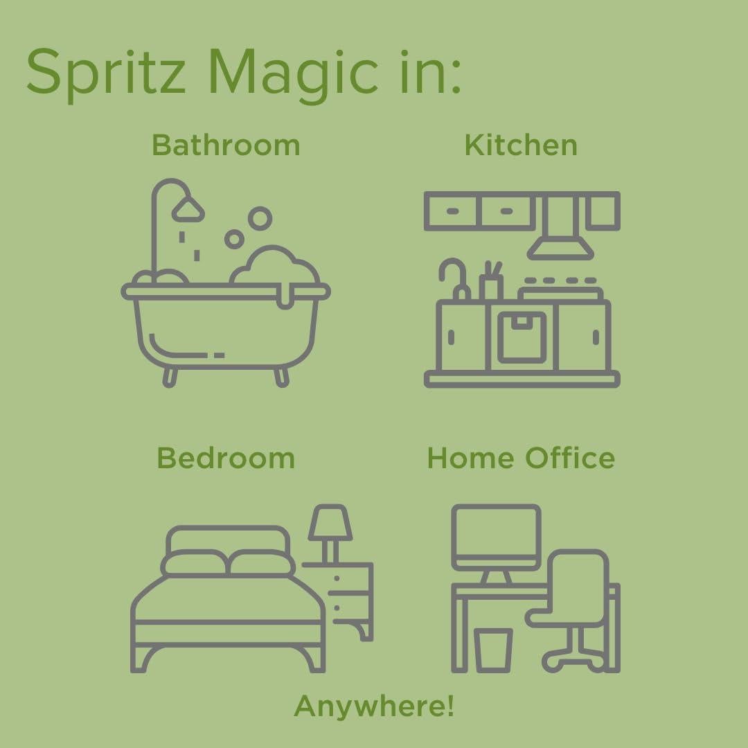 Spray Ambientador Citrus Magic 85g - Cítricos y Salvia, 3 Pzas