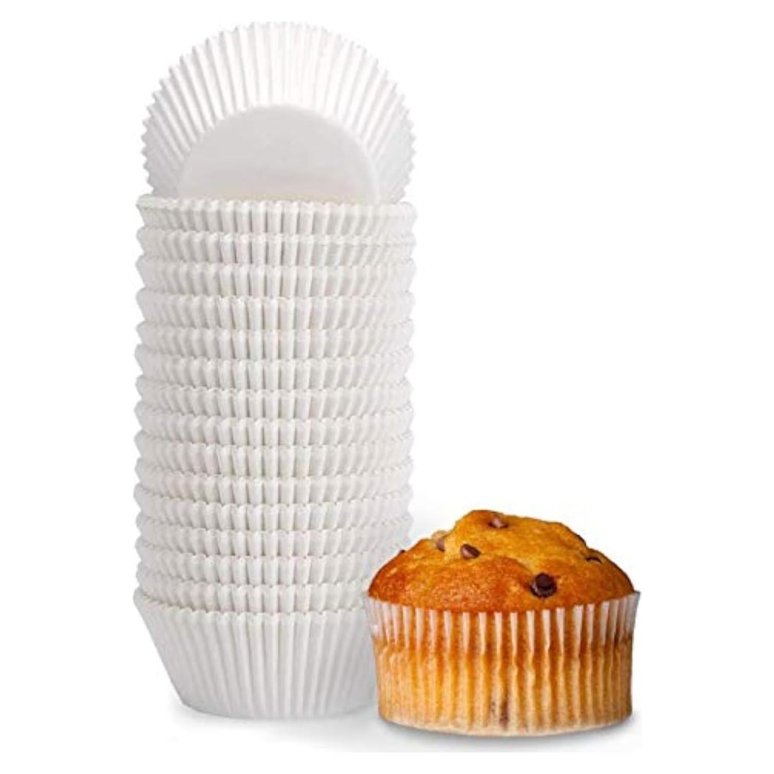 Tazas para Muffin Gigantes Ventas Felices 1000 Pzas 9.5x7x5cm