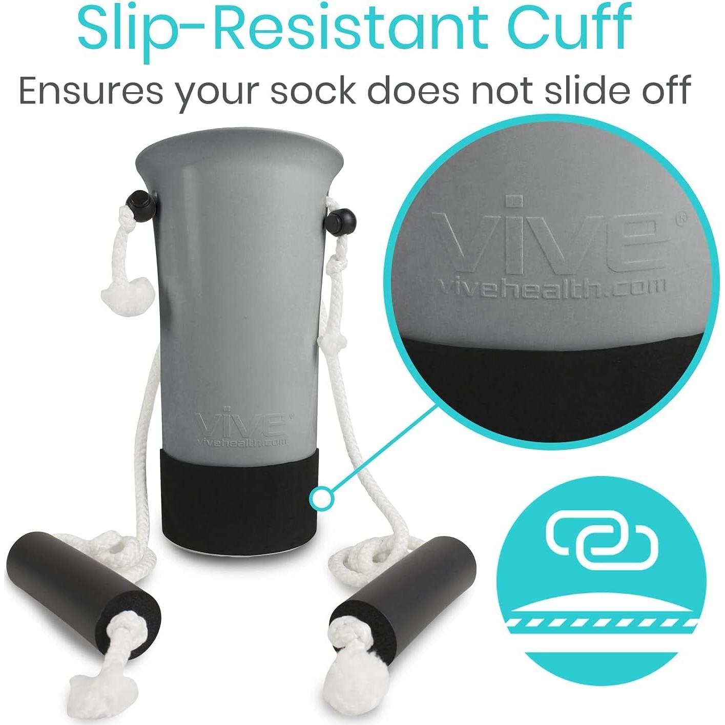 Kit de Ayuda para Poner Calcetines y Zapatos Vive - Ajustable