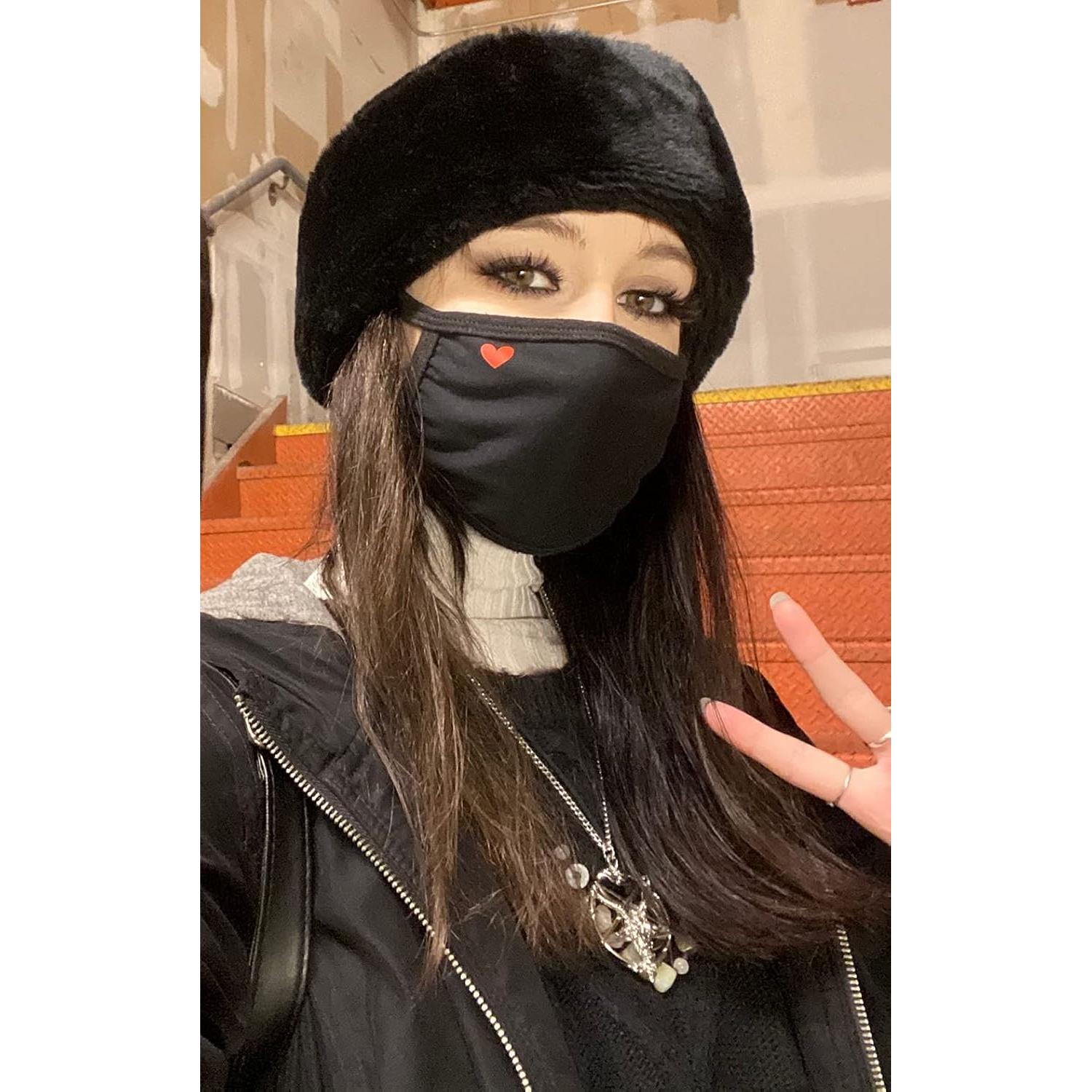 Mascarillas de Tela Reutilizables Yiiza - Corazón - Paquete de 3