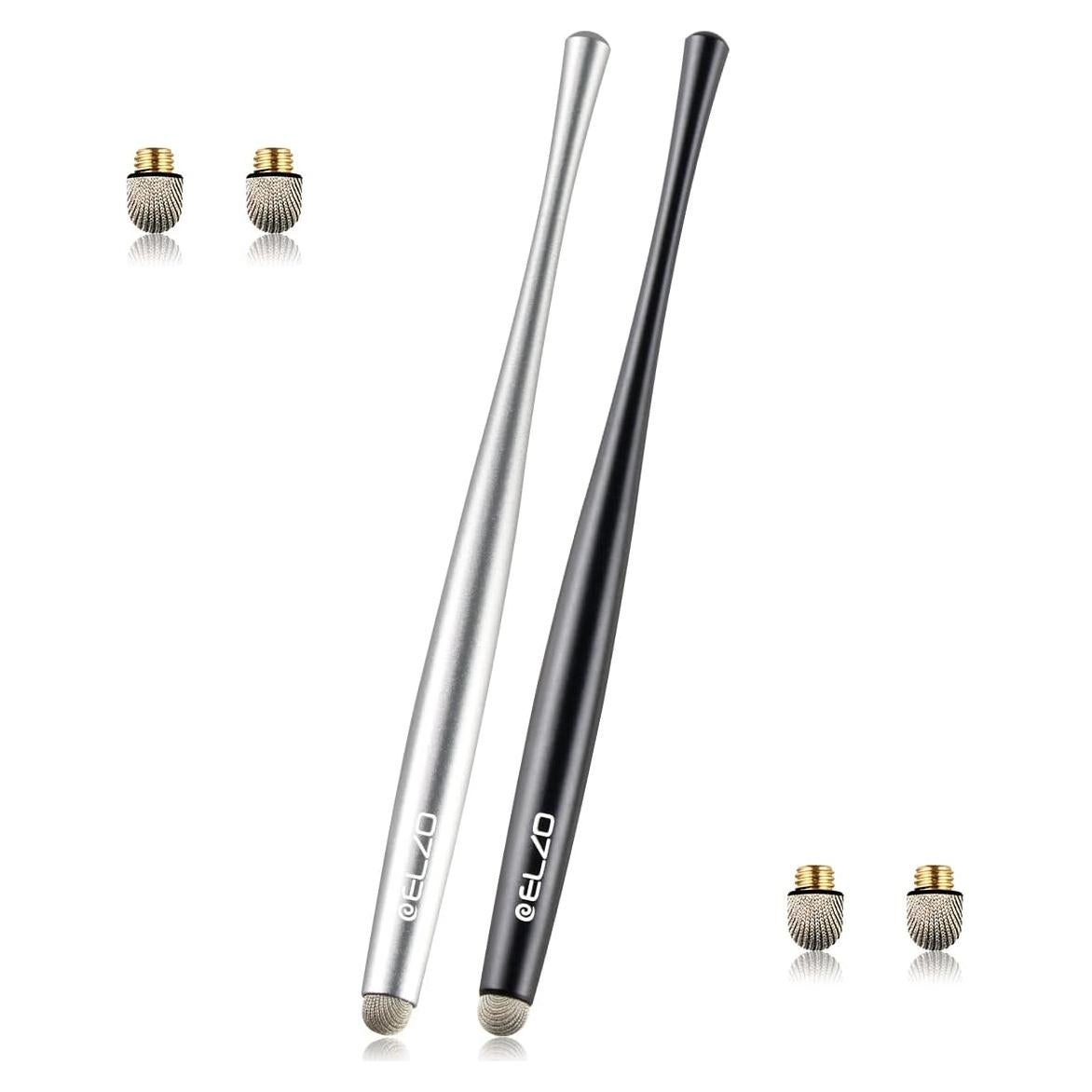 Lápiz Stylus Universal ELZO 2 Paquetes con 4 Puntas Reemplazables