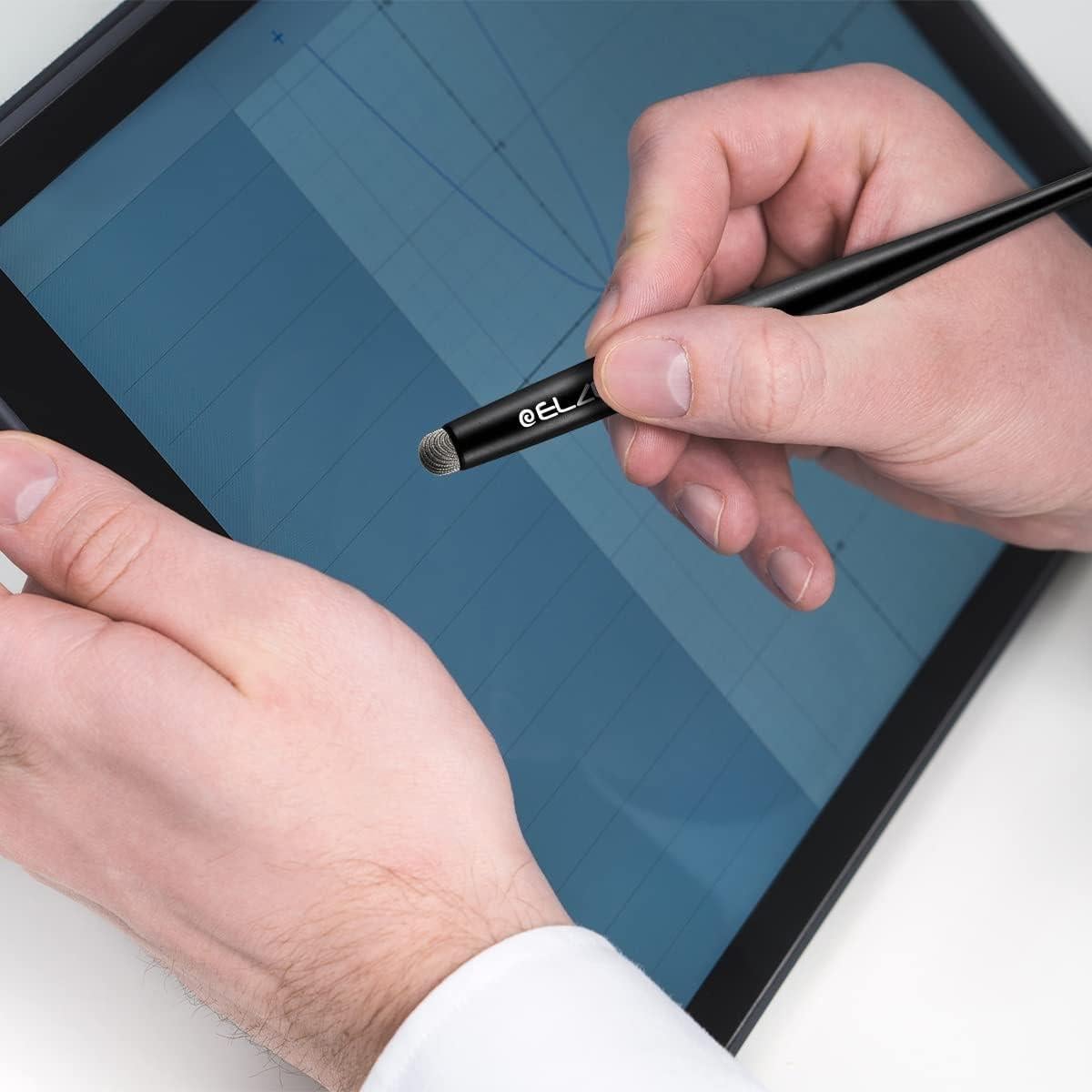 Lápiz Stylus Universal ELZO 2 Paquetes con 4 Puntas Reemplazables