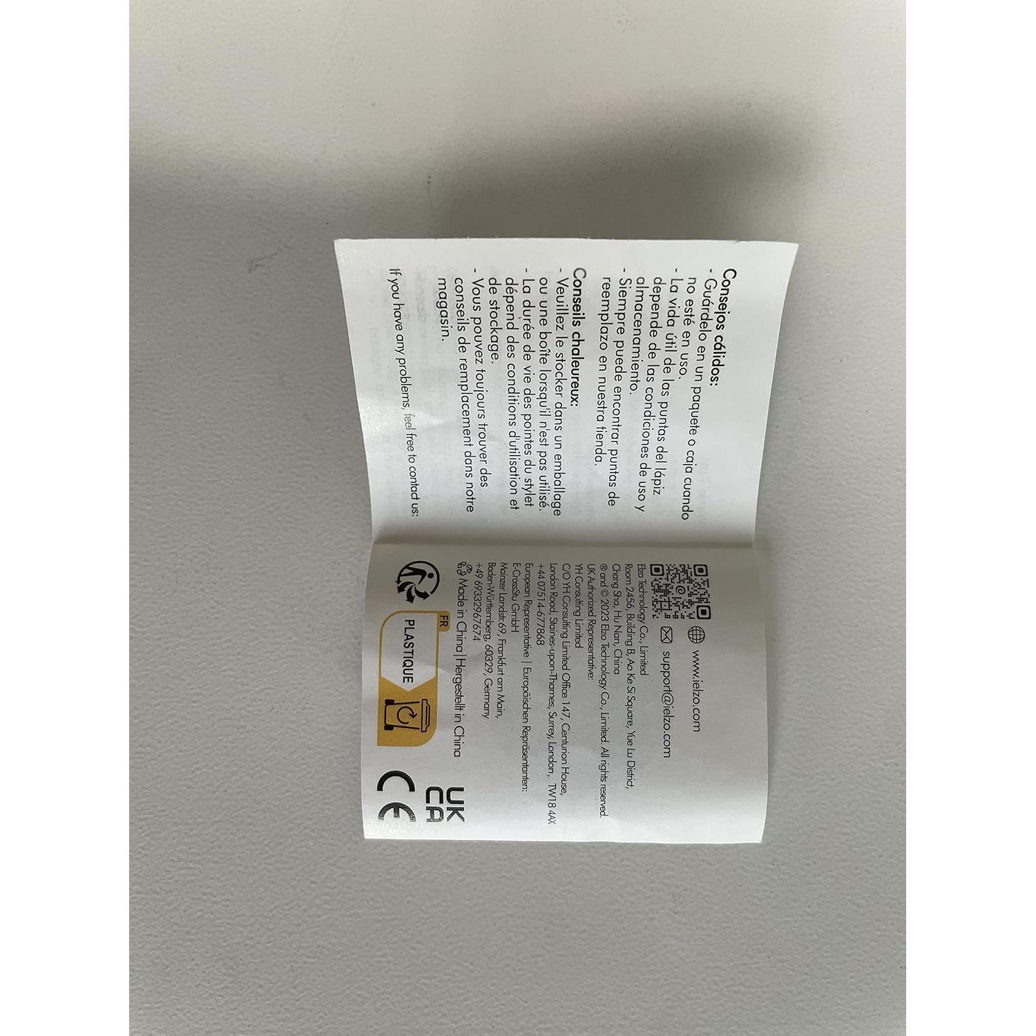 Lápiz Stylus Universal ELZO 2 Paquetes con 4 Puntas Reemplazables