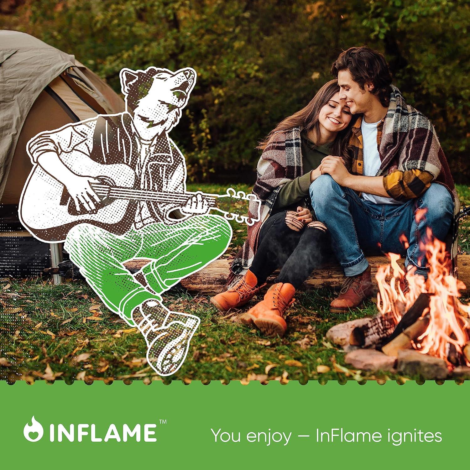 Encendedores de Fuego Inflame - 24 Piezas Impermeables