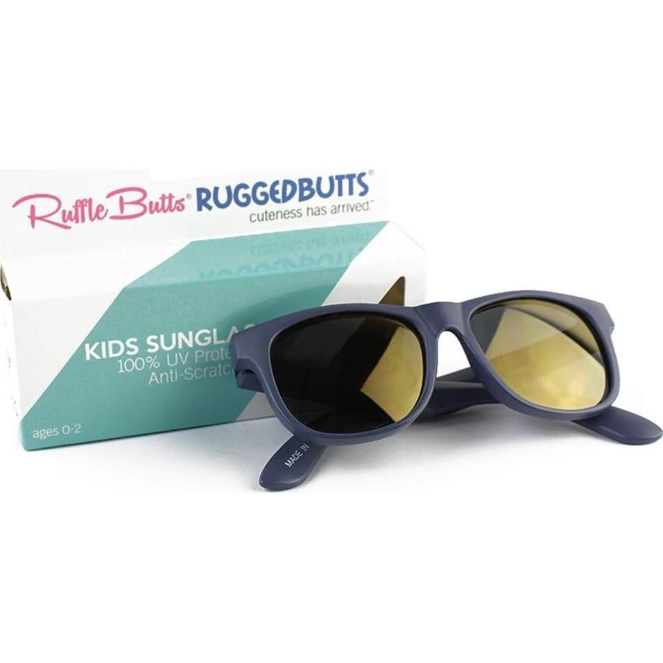 Gafas de sol RuffleButts para bebés 0-24 meses - Marino