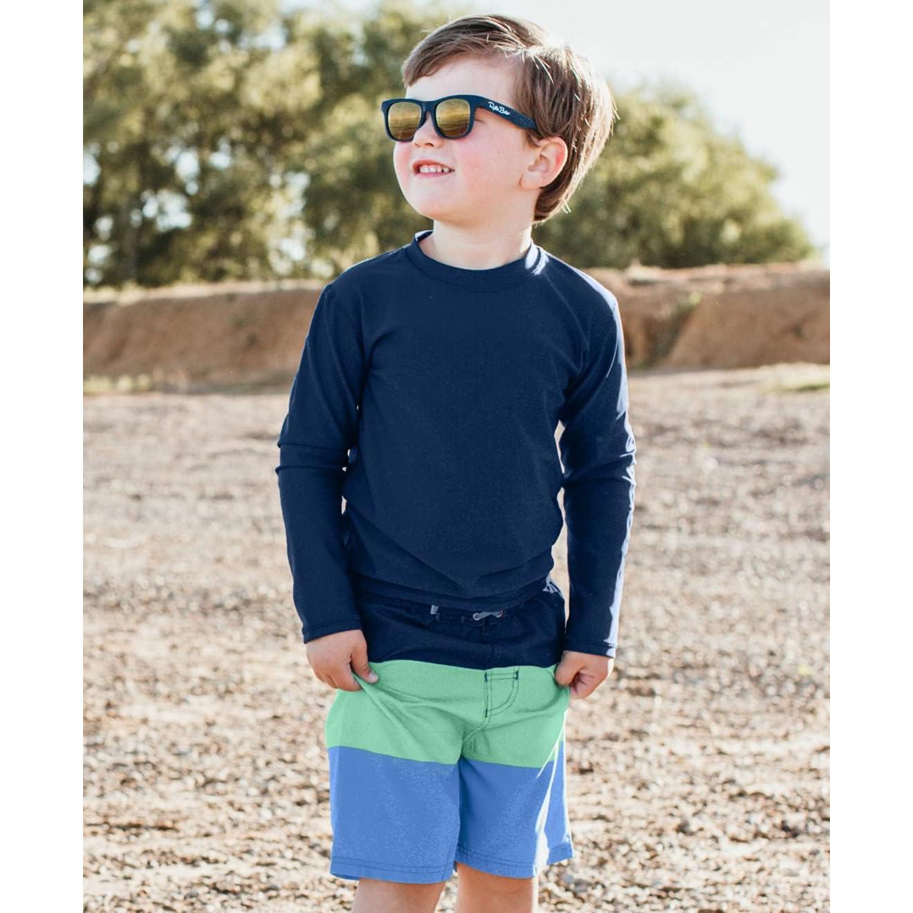 Gafas de sol RuffleButts para bebés 0-24 meses - Marino