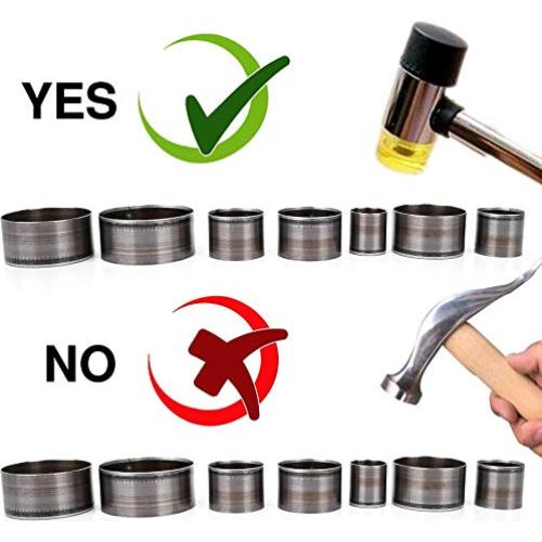 Juego de Troqueles de Corte de Cuero 7 Piezas Jiayouxile