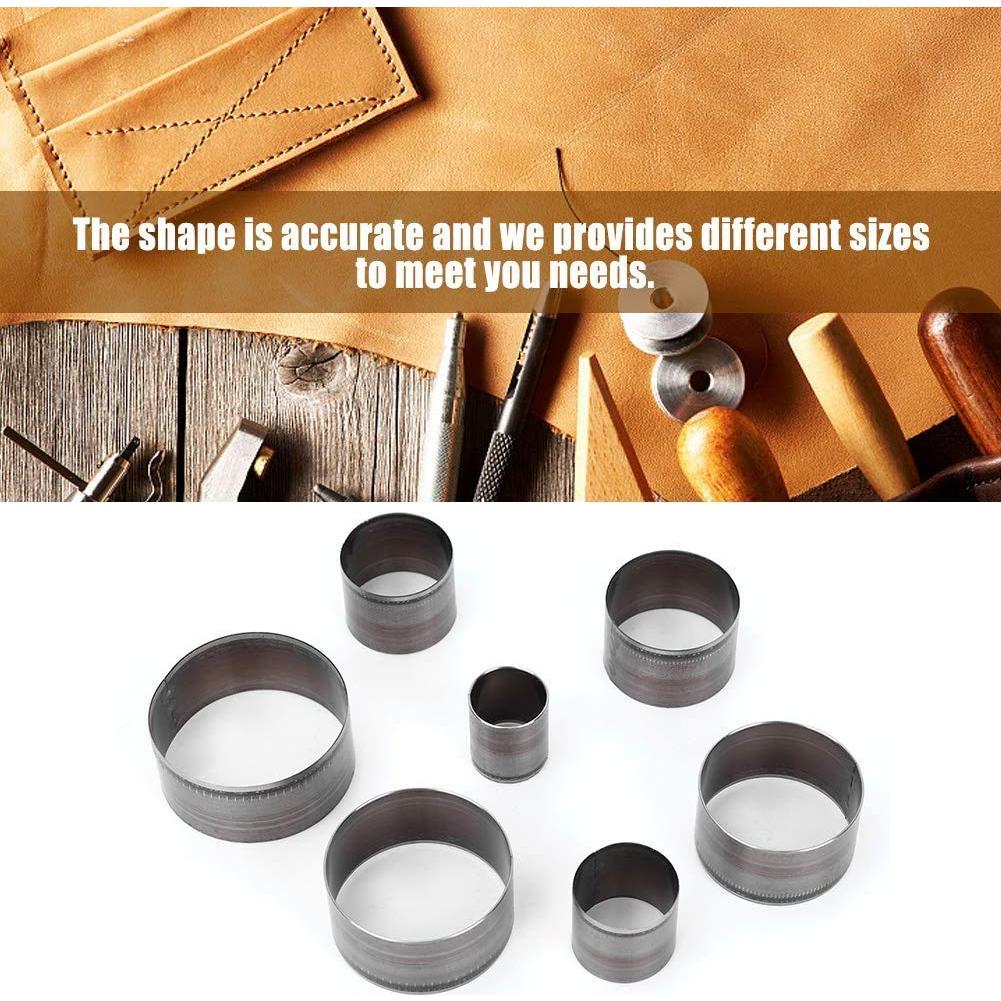 Juego de Troqueles de Corte de Cuero 7 Piezas Jiayouxile