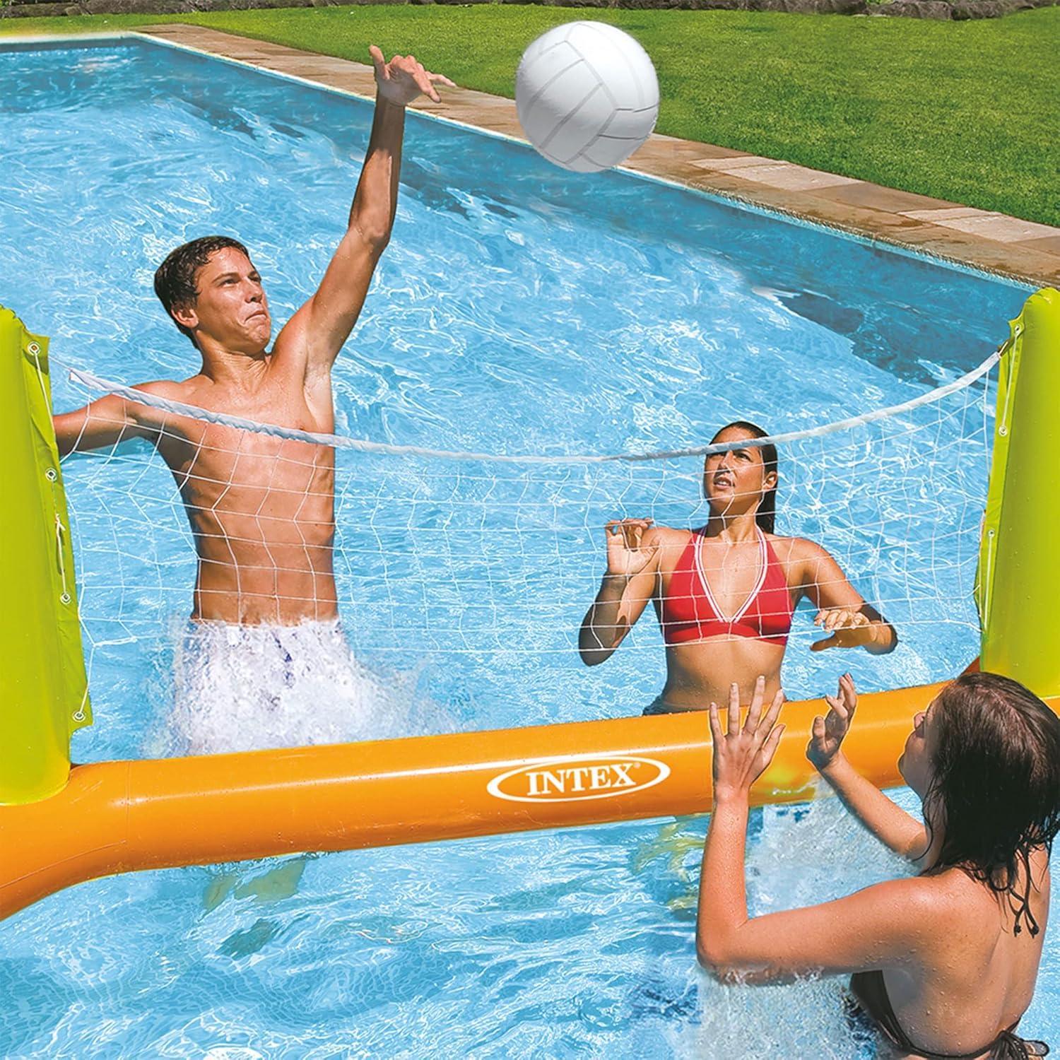 Juego de Voleibol Inflable para Piscina Intex 238x64x91 cm