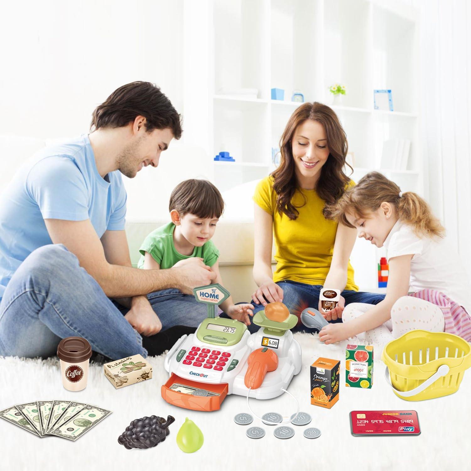 Caja Registradora de Juguete Sotodik con Sonidos y Accesorios