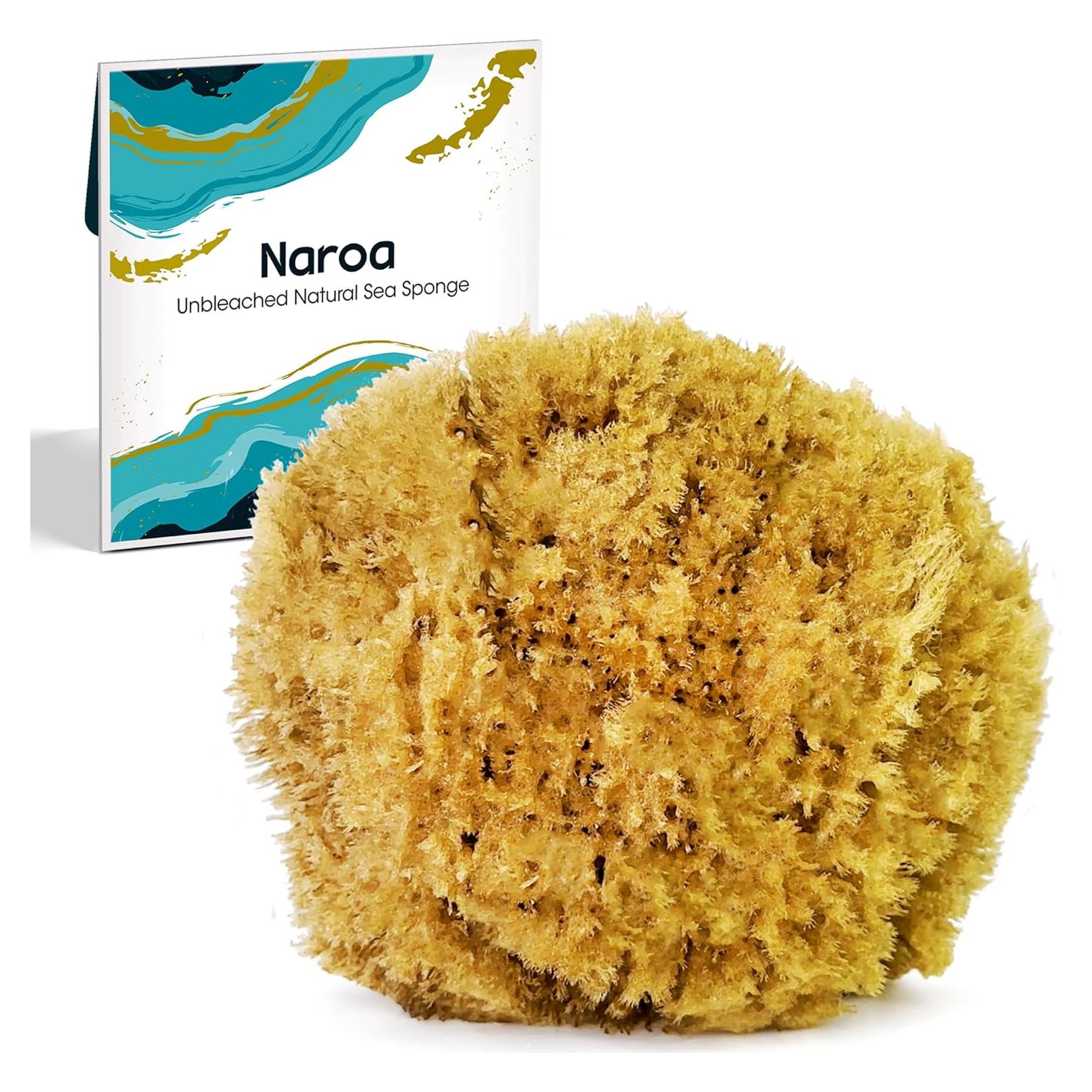 Esponja Natural Exfoliante Naroa Pequeña Sin Plástico