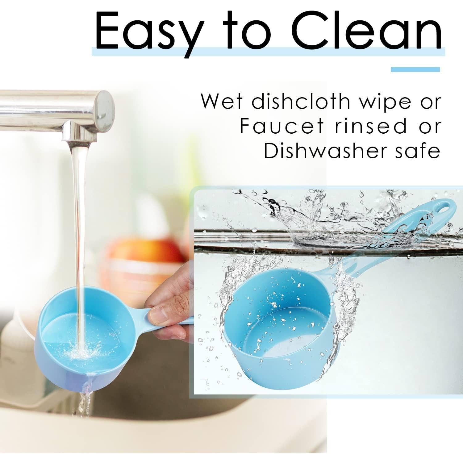 Cuchara de Medición para Mascotas Super Design - 1 Taza Azul