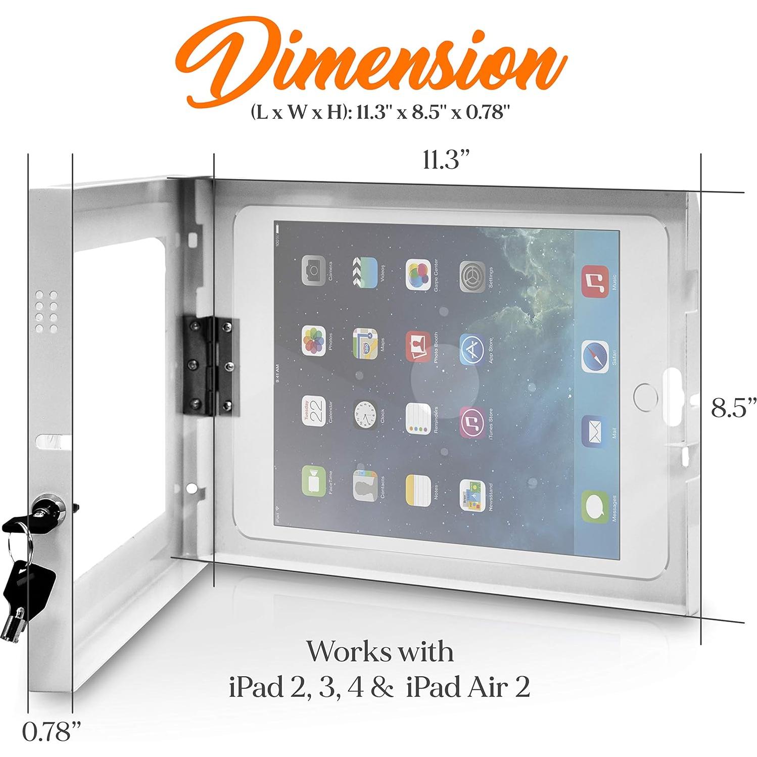 Soporte Antirrobo Pyle para iPad 11" con Cerradura