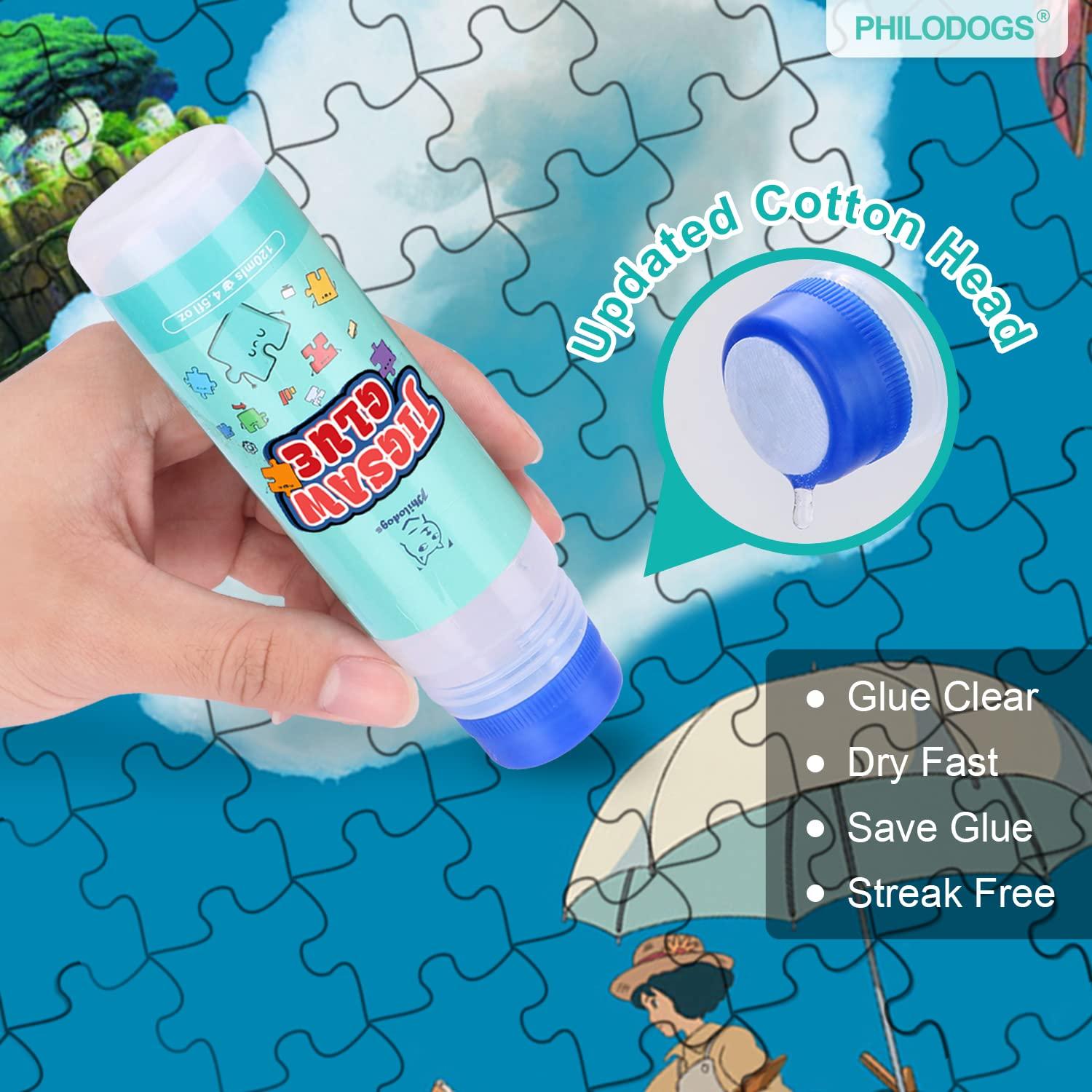 Pegamento para Rompecabezas PHILODOGS 120ml Ecológico y Rápido