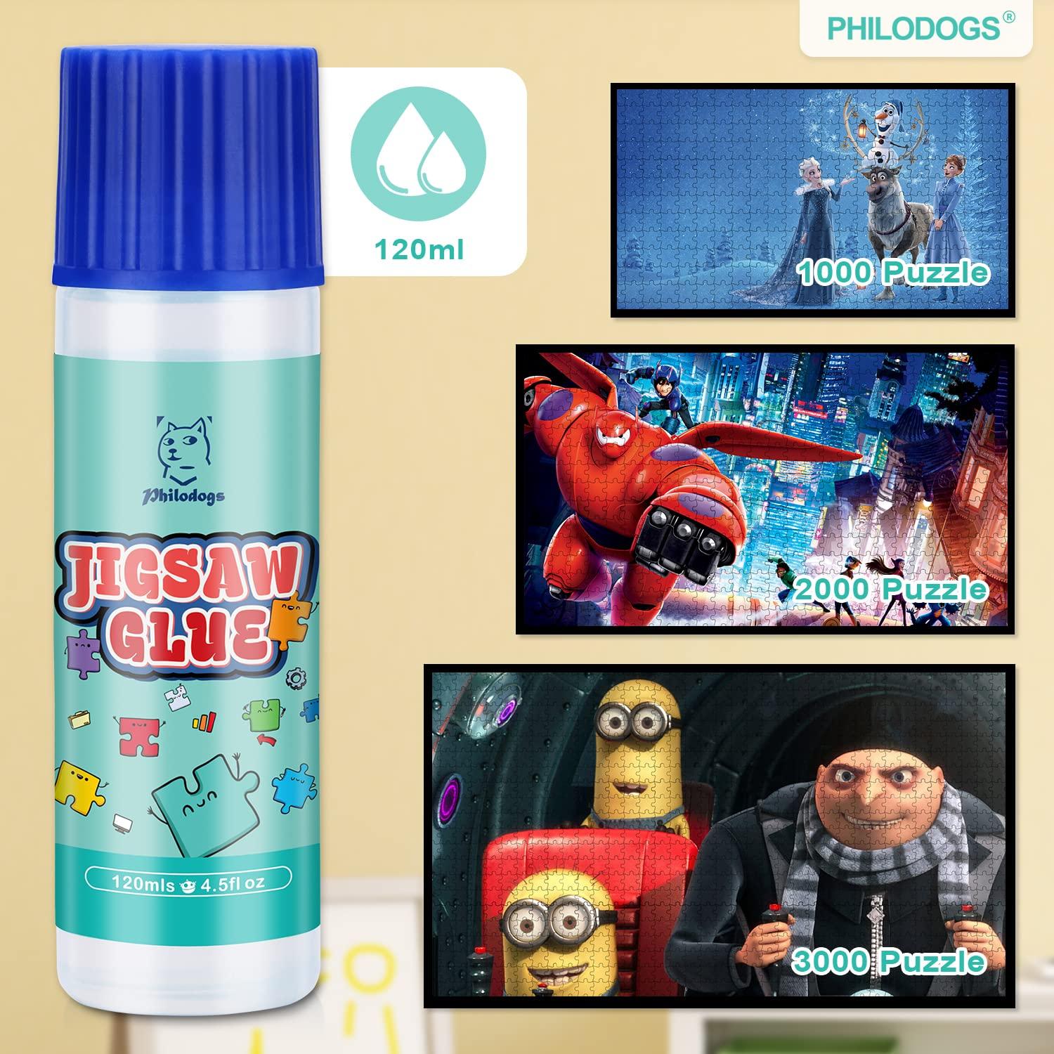 Pegamento para Rompecabezas PHILODOGS 120ml Ecológico y Rápido