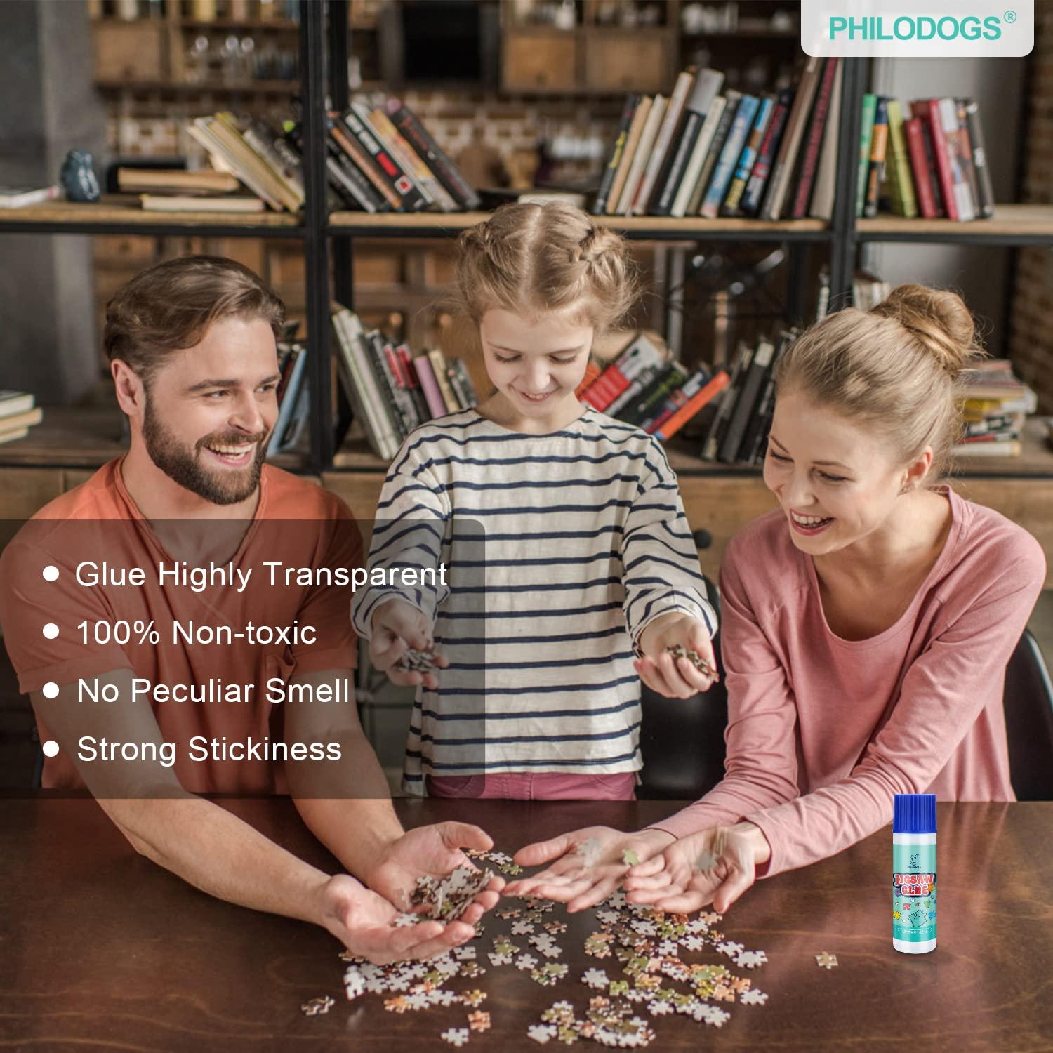 Pegamento para Rompecabezas PHILODOGS 120ml Ecológico y Rápido
