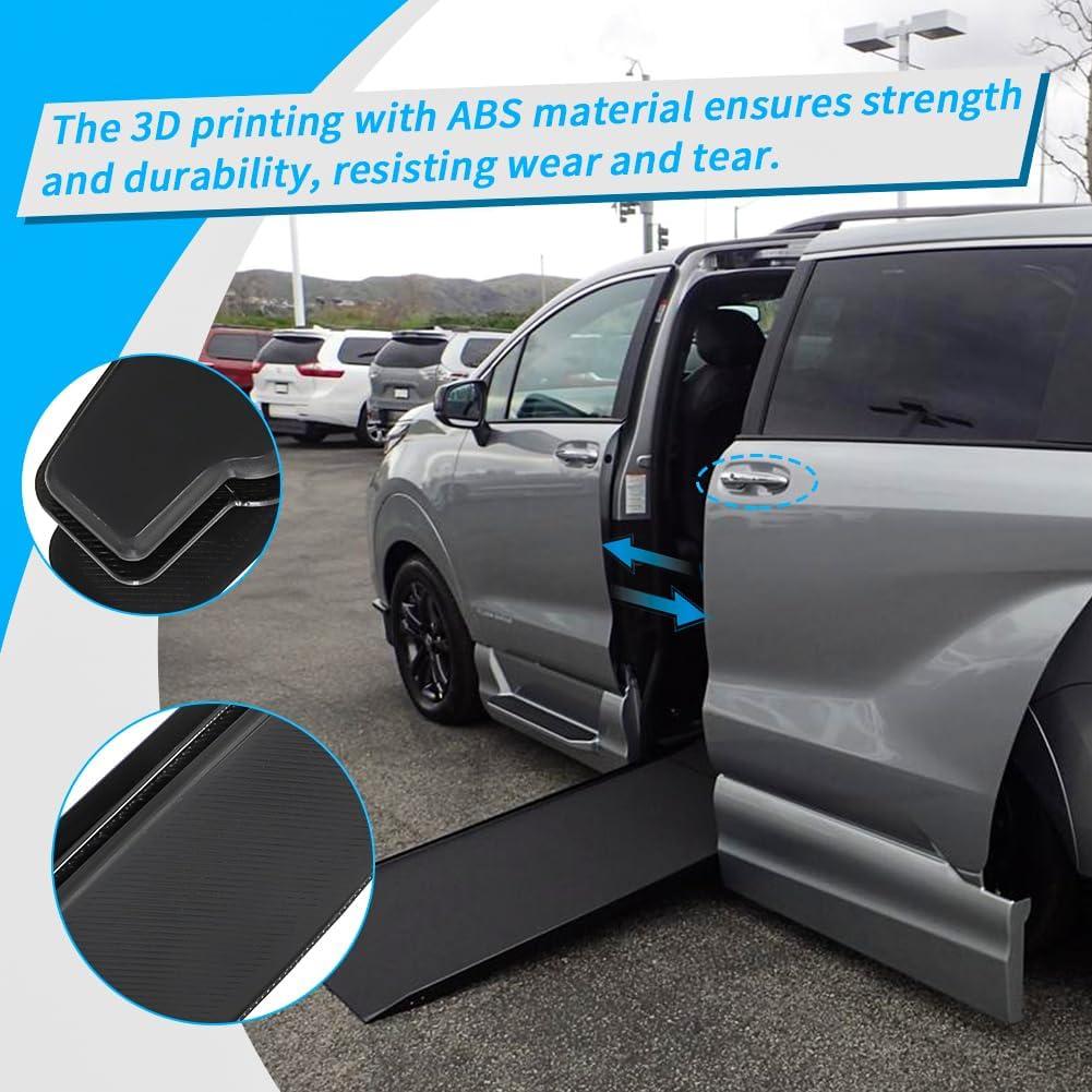 Cubiertas Protectores Mango Puerta Toyota Sienna 2021-2024