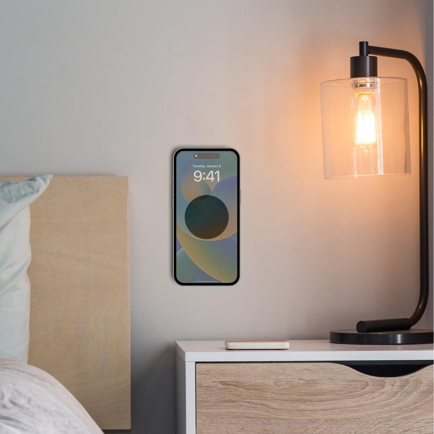 Pegatina Magnética Afterplug para iPhone 16/15/14/13/12 - Negro