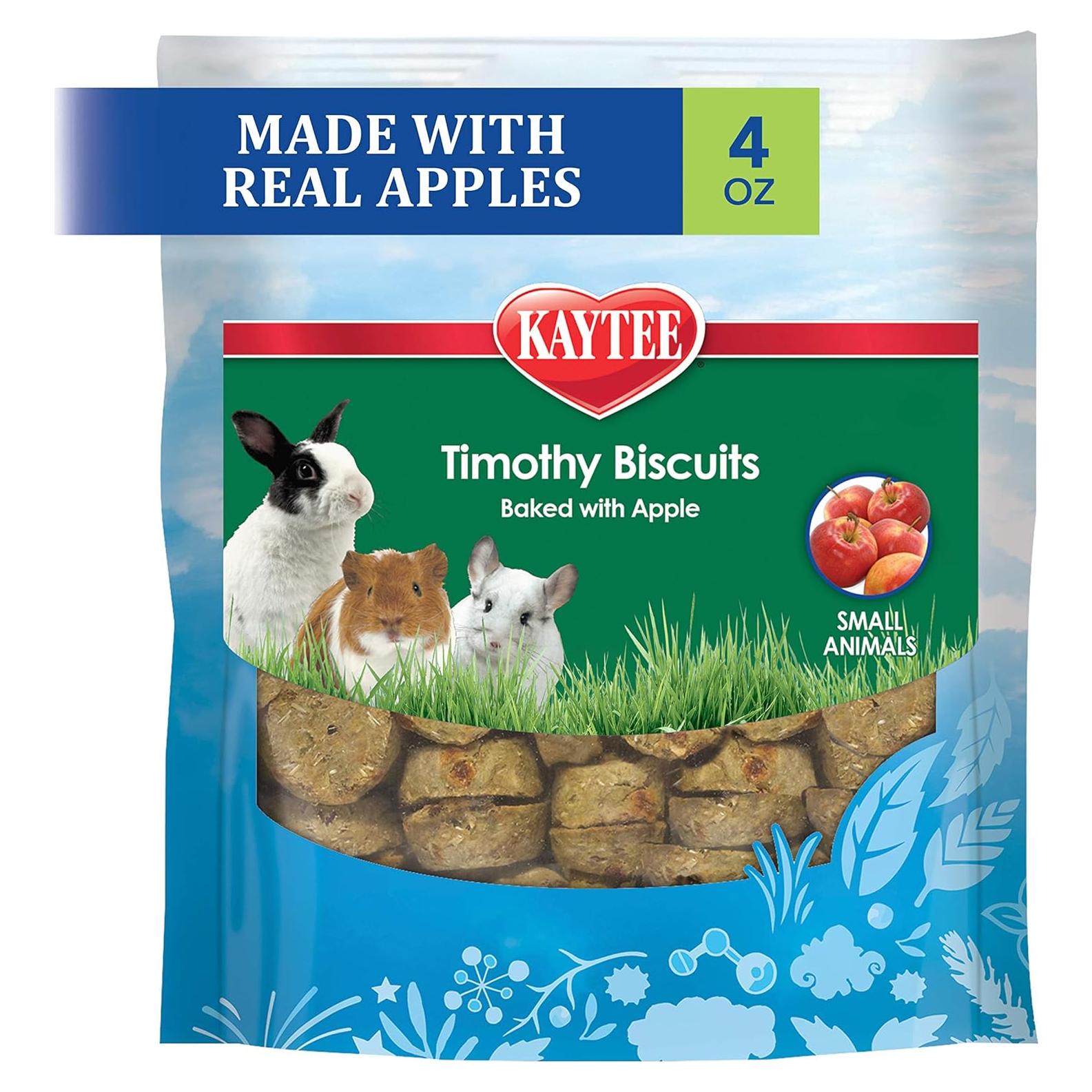 Galletas Kaytee Timothy Horneadas con Manzana 113 g para Mascotas