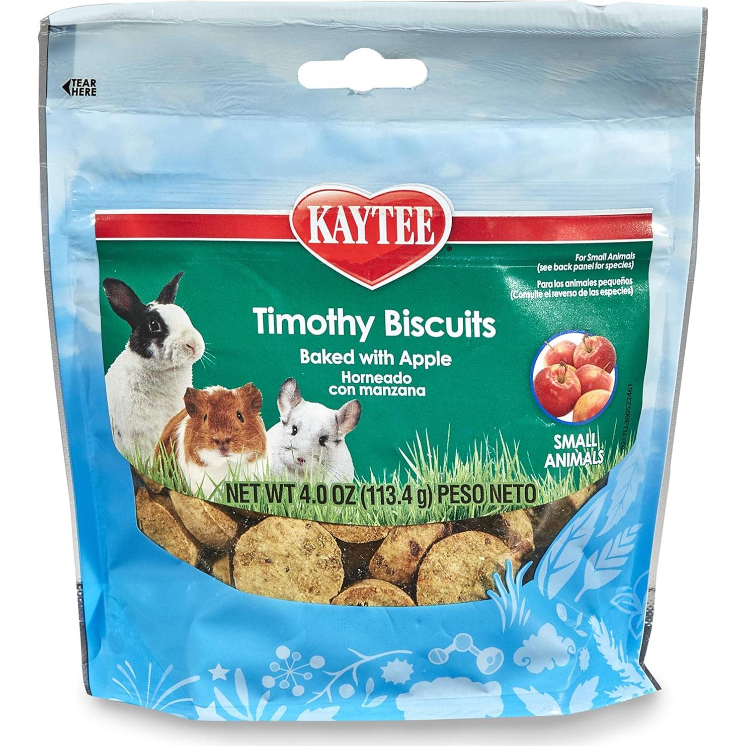 Galletas Kaytee Timothy Horneadas con Manzana 113 g para Mascotas