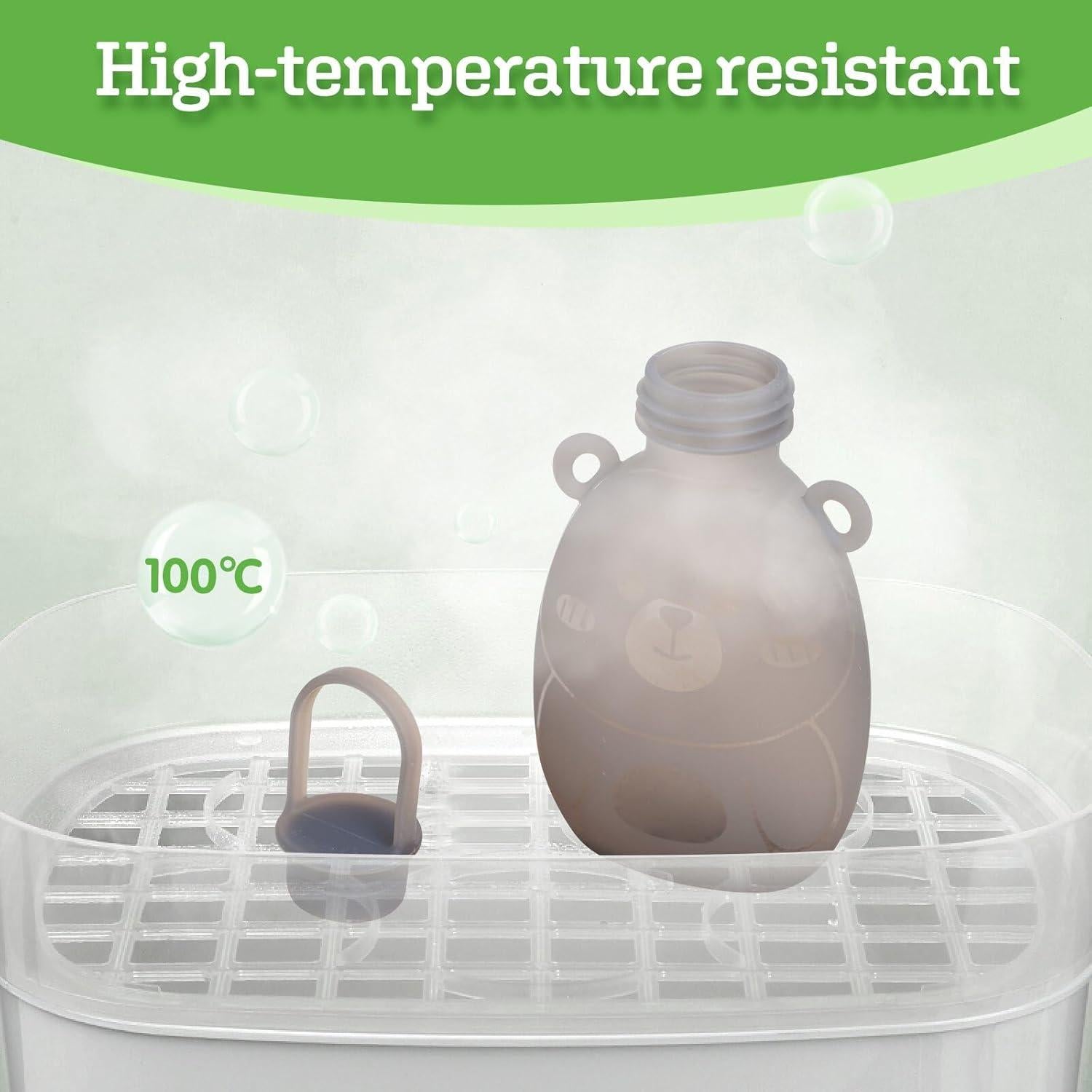 Bolsa de Almacenamiento de Leche Materna Haakaa 260 ml Silicona