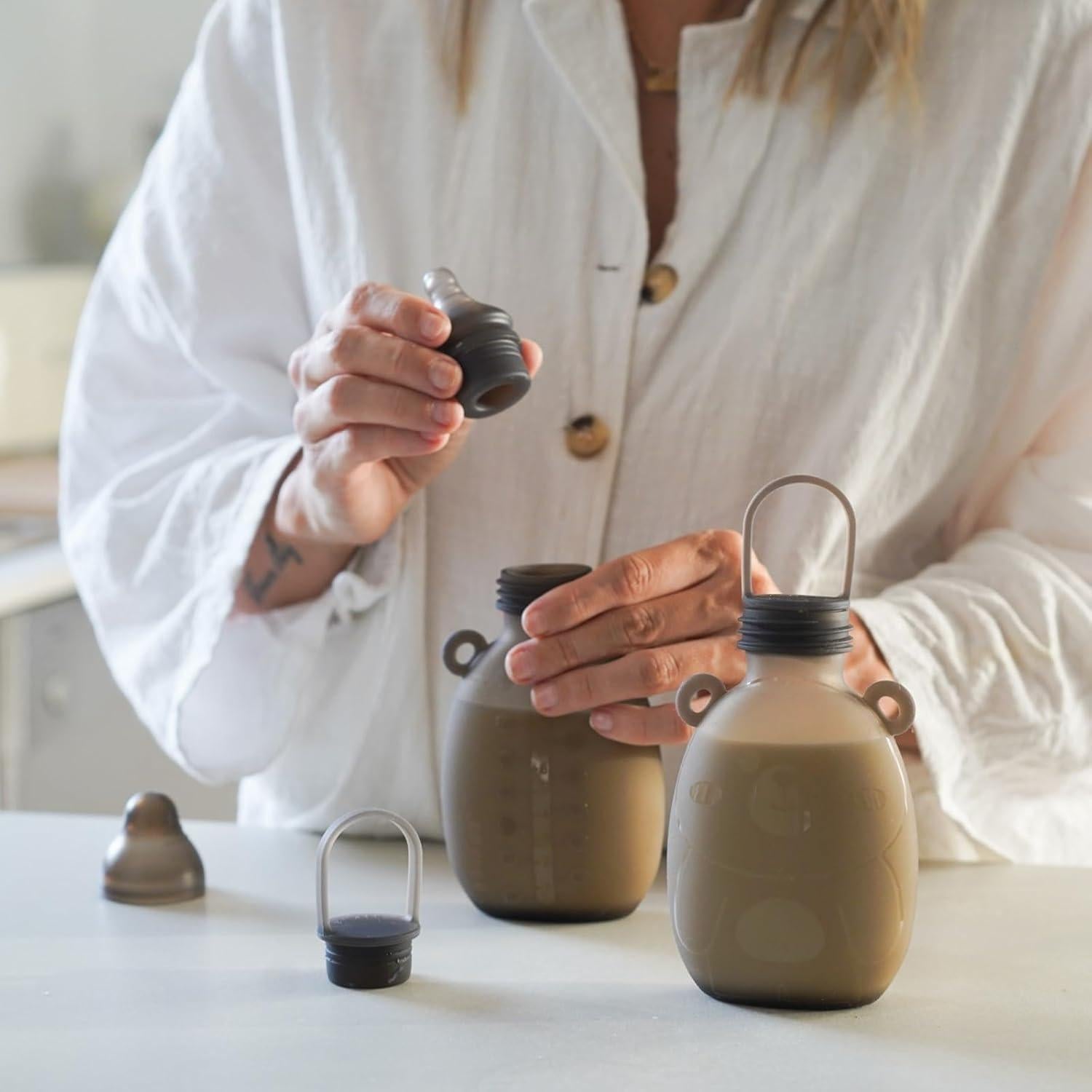 Bolsa de Almacenamiento de Leche Materna Haakaa 260 ml Silicona