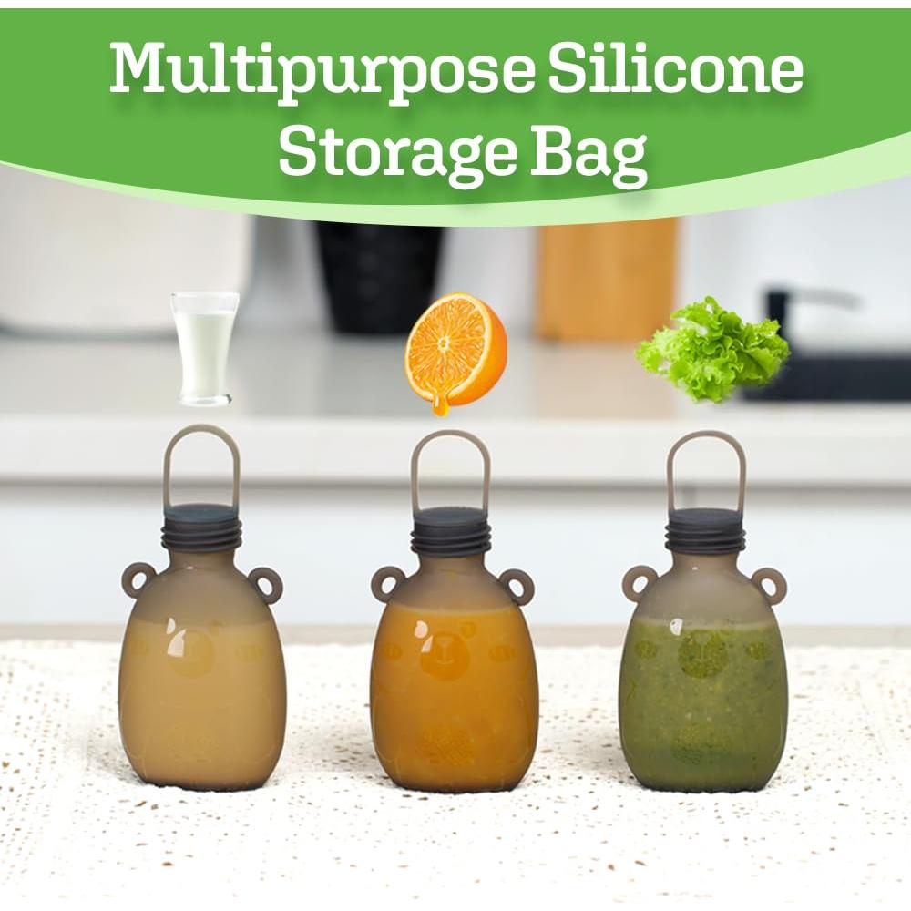 Bolsa de Almacenamiento de Leche Materna Haakaa 260 ml Silicona