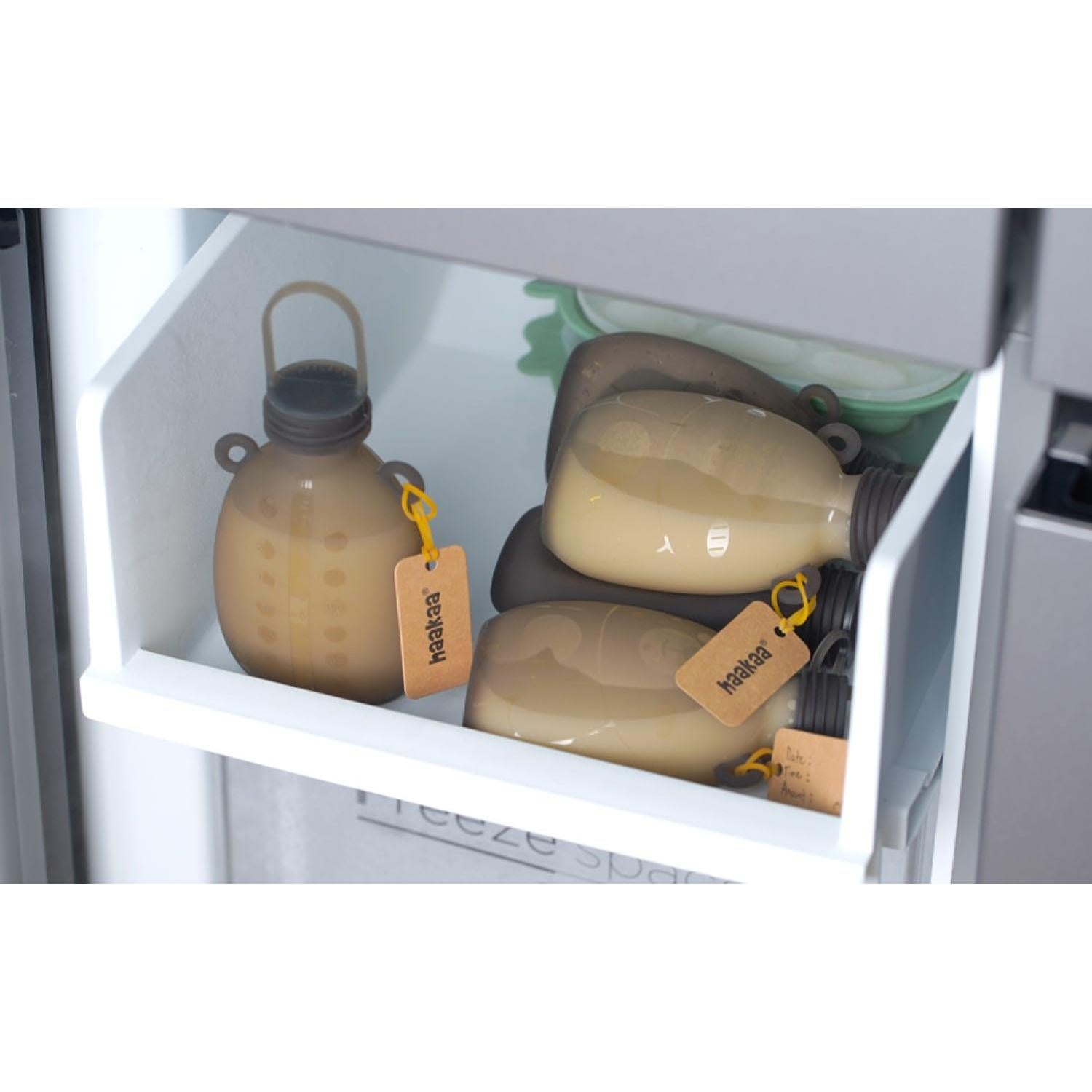 Bolsa de Almacenamiento de Leche Materna Haakaa 260 ml Silicona